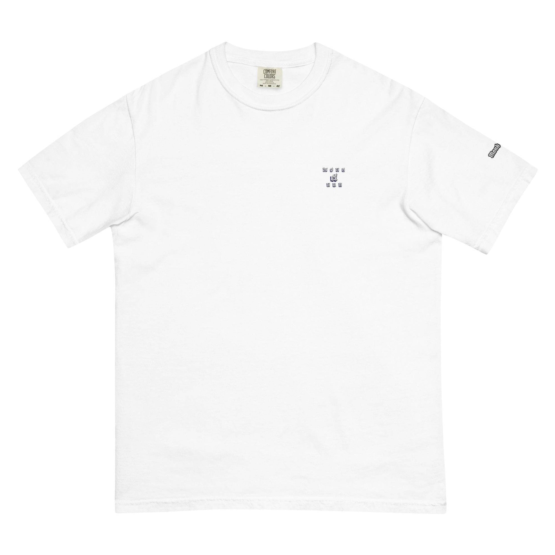 Unisex garment-dyed heavyweight 100% cotton t-shirt Design #1 - Monk&Nun UnisexClothing