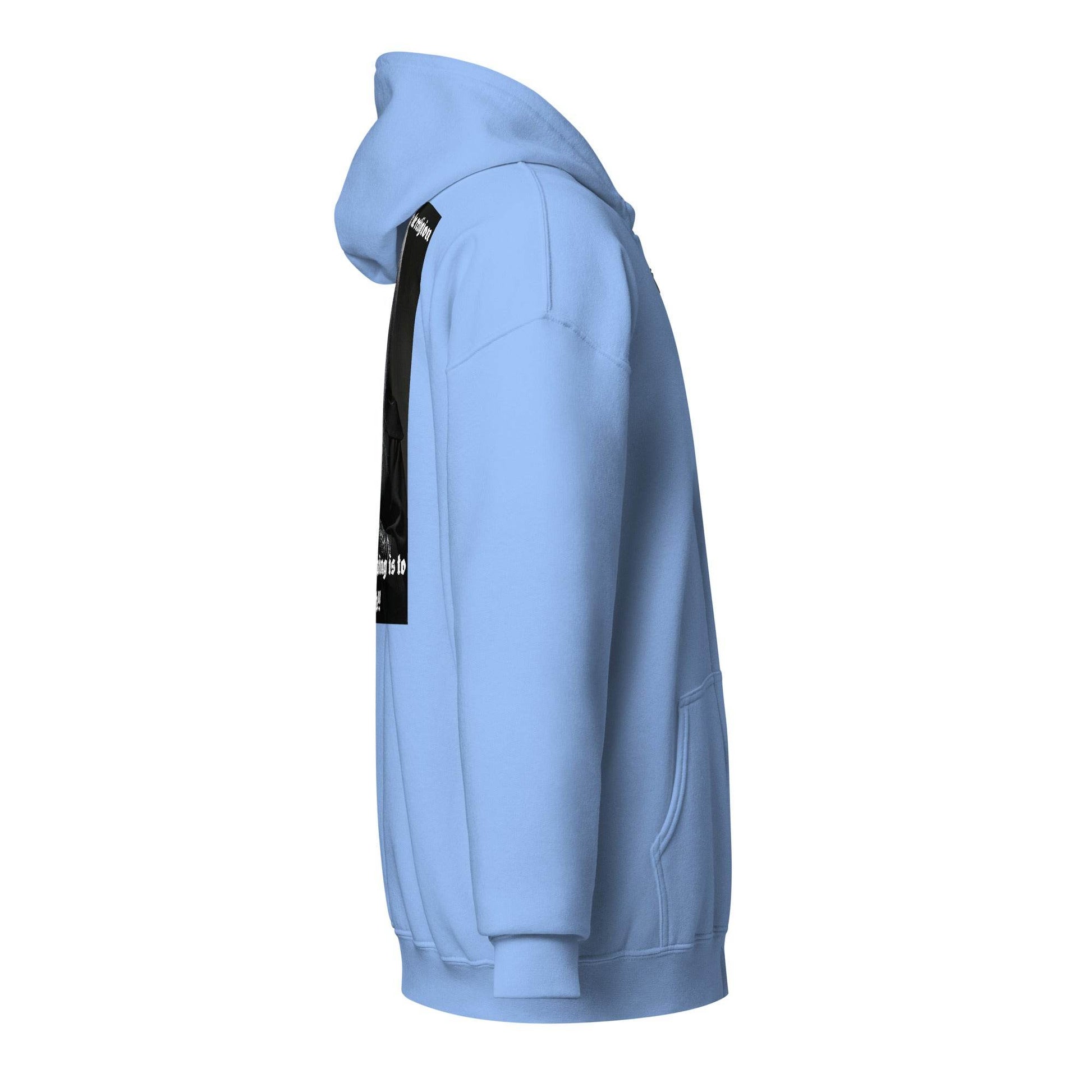 Unisex heavy 50% cotton blend zip Hoodie Design #3 - Monk&Nun UnisexClothing