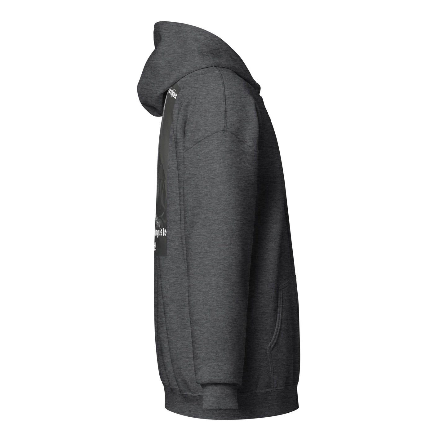 Unisex heavy 50% cotton blend zip Hoodie Design #3 - Monk&Nun UnisexClothing