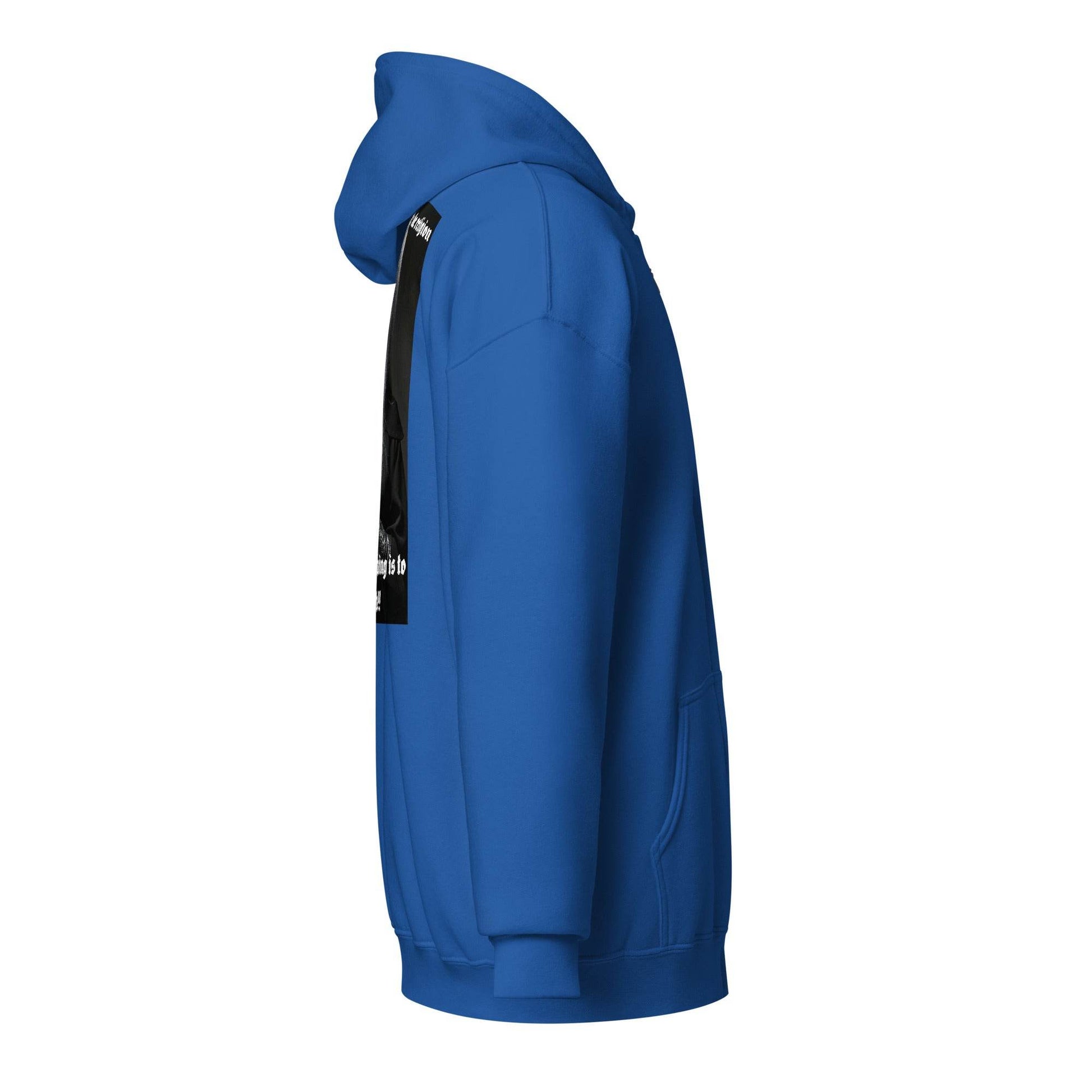 Unisex heavy 50% cotton blend zip Hoodie Design #3 - Monk&Nun UnisexClothing