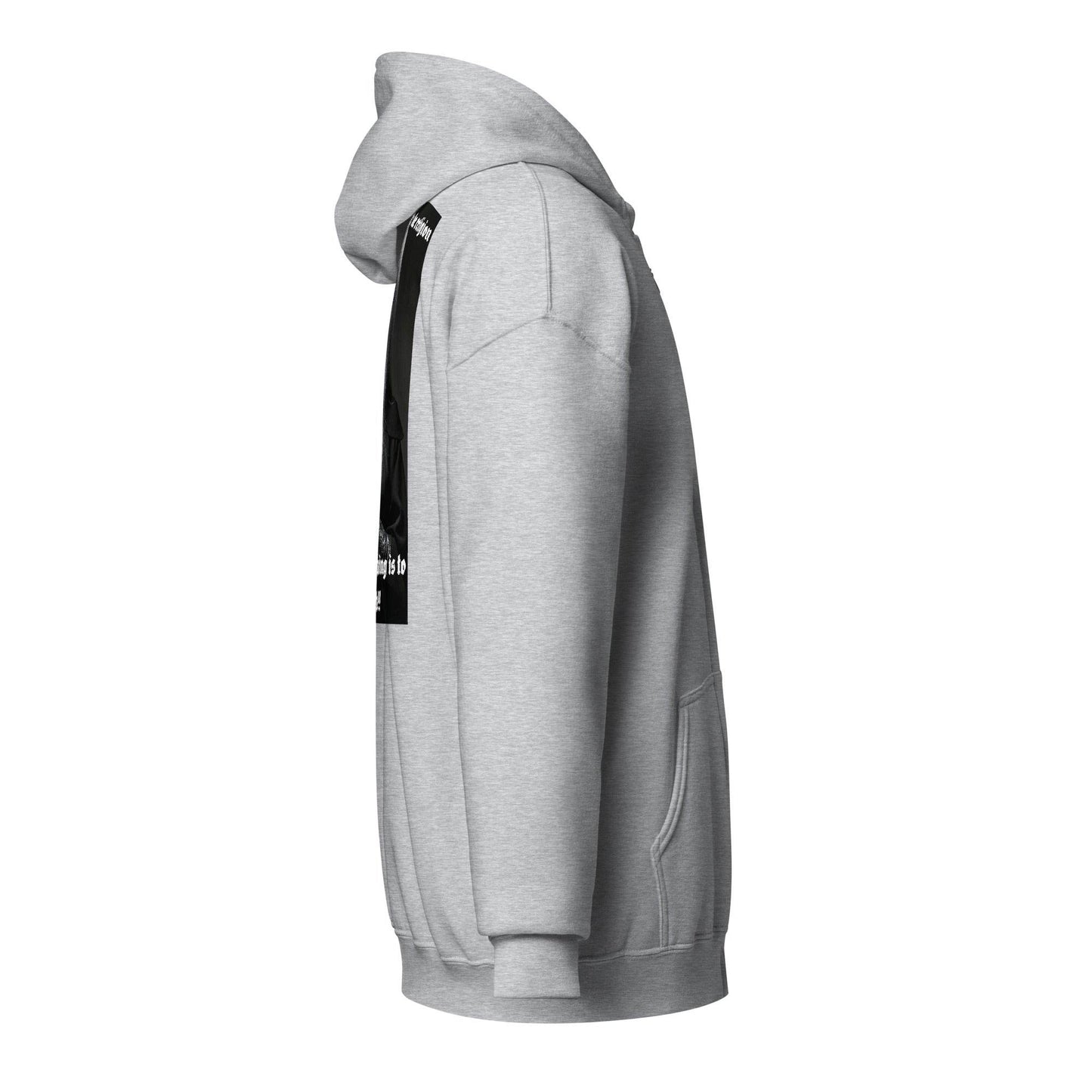 Unisex heavy 50% cotton blend zip Hoodie Design #3 - Monk&Nun UnisexClothing