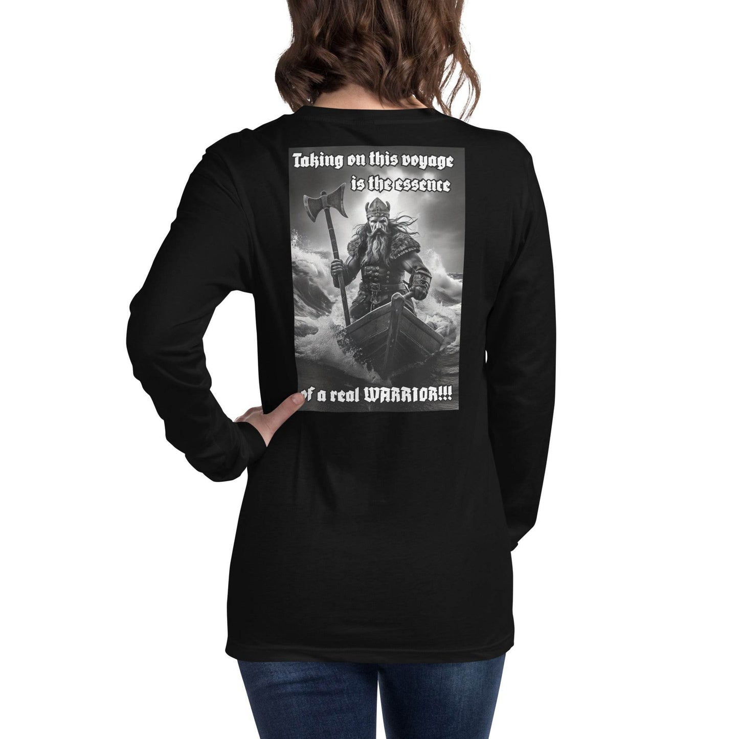 Unisex Long Sleeve 100% cotton Sweatshirt Design #12 - Monk&Nun UnisexClothing