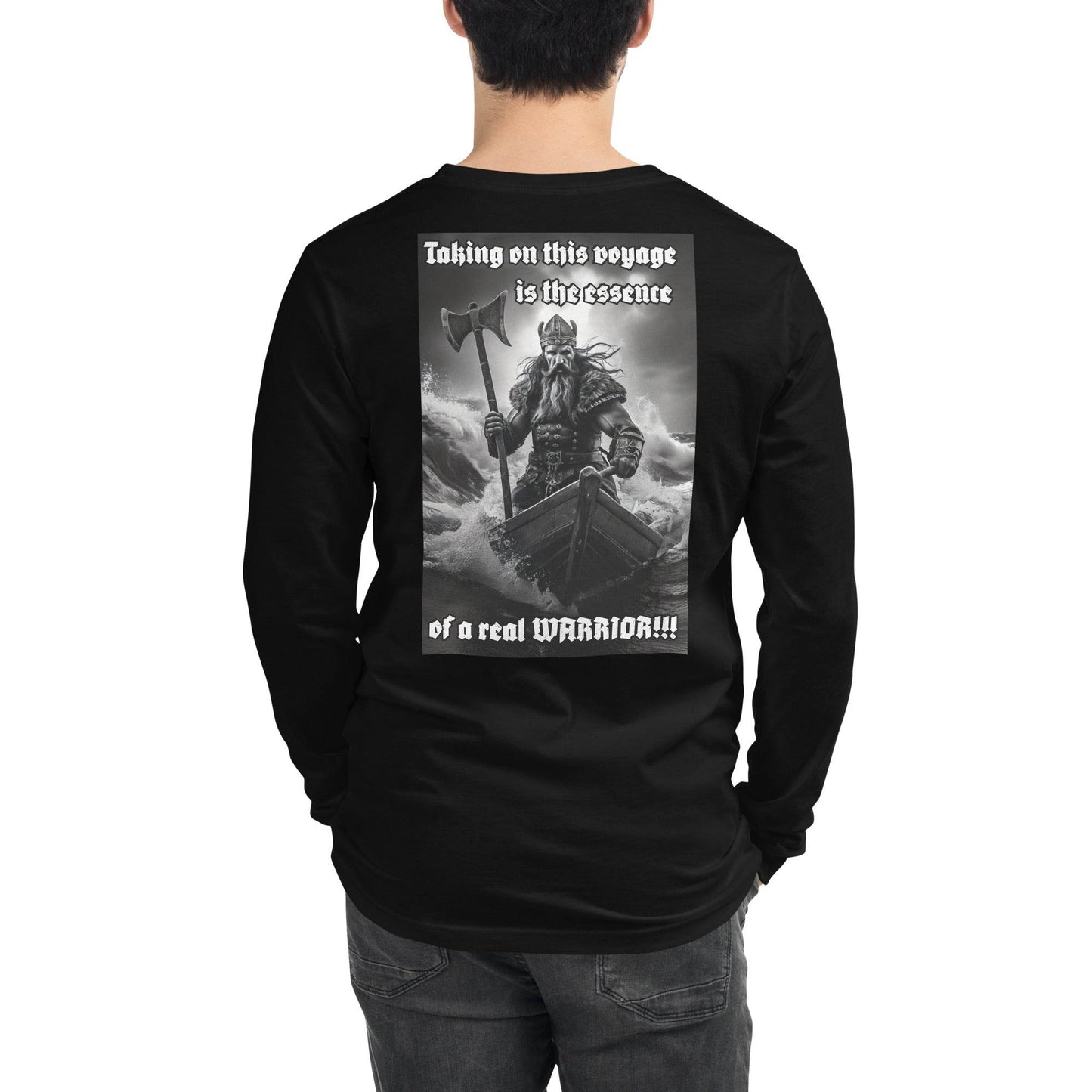 Unisex Long Sleeve 100% cotton Sweatshirt Design #12 - Monk&Nun UnisexClothing