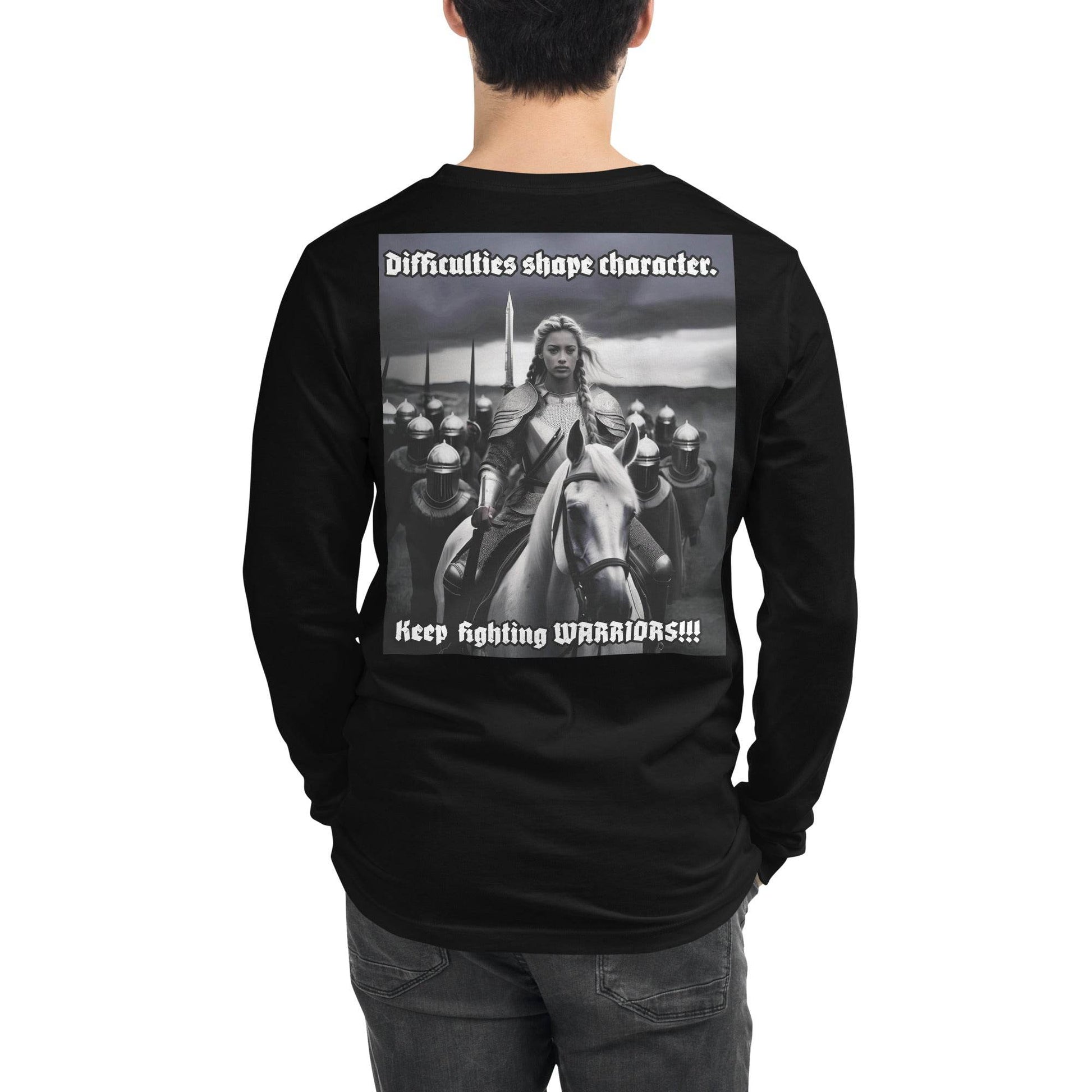 Unisex Long Sleeve 100% cotton Sweatshirt Design #14 - Monk&Nun UnisexClothing