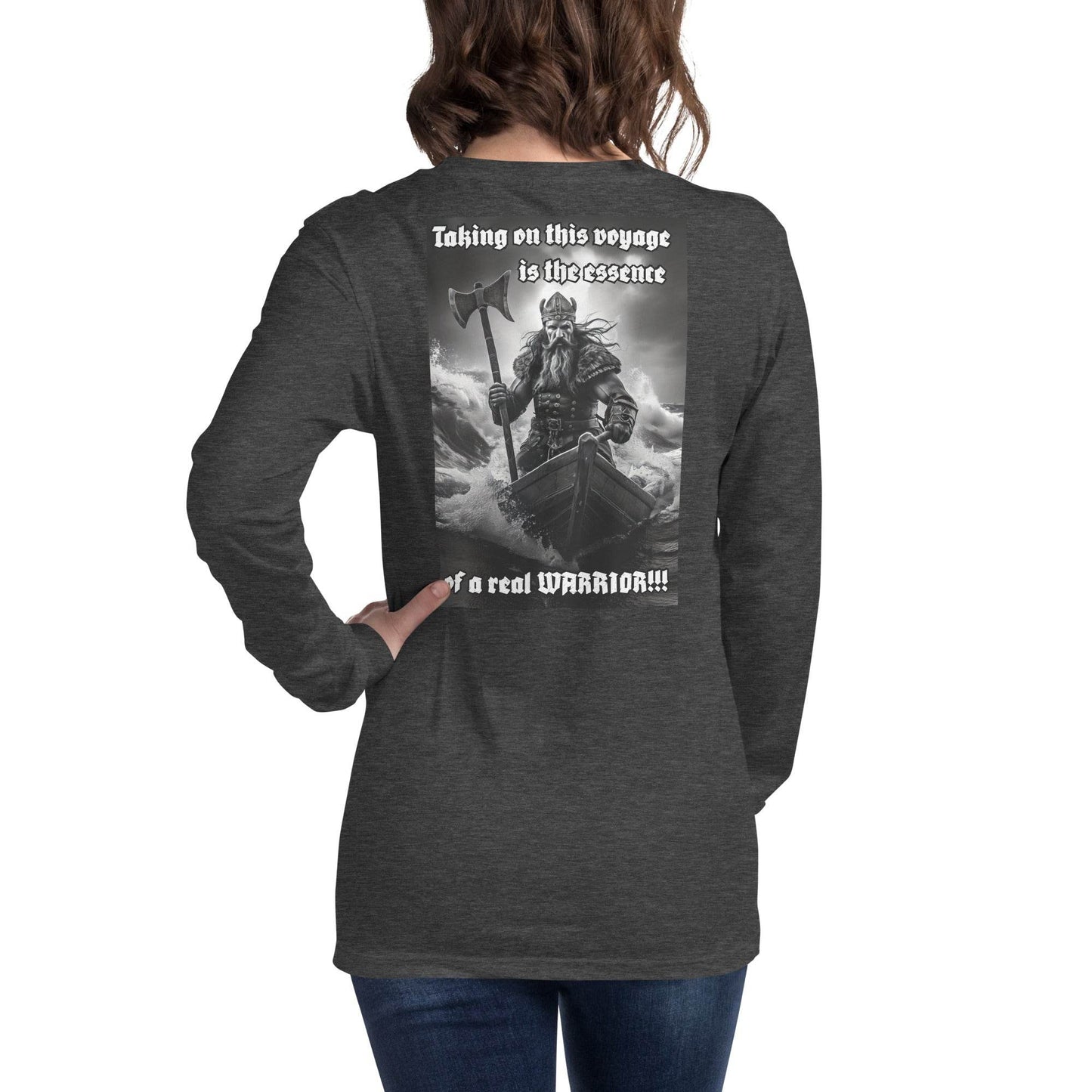 Unisex Long Sleeve 100% cotton Sweatshirt Design #12 - Monk&Nun UnisexClothing