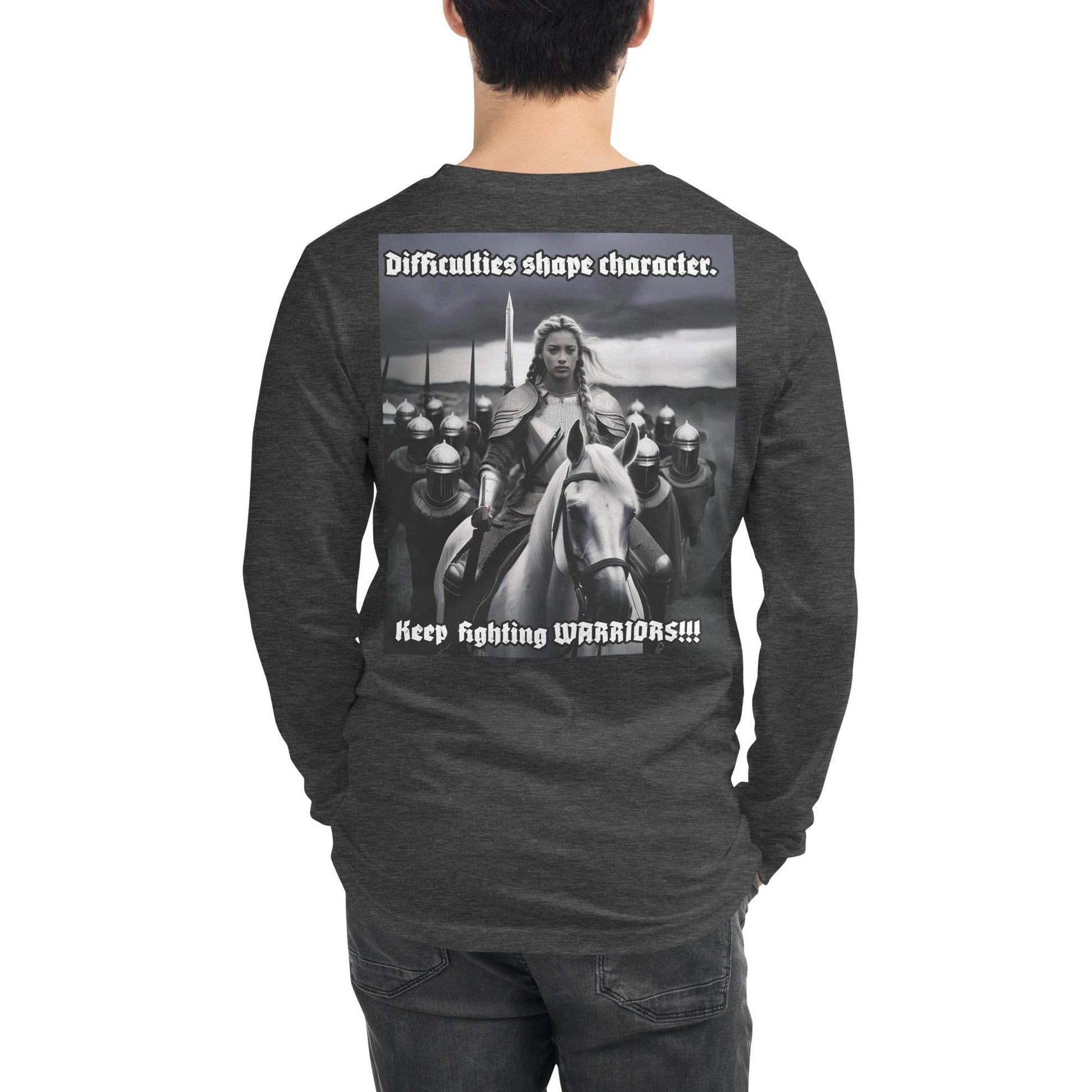 Unisex Long Sleeve 100% cotton Sweatshirt Design #14 - Monk&Nun UnisexClothing