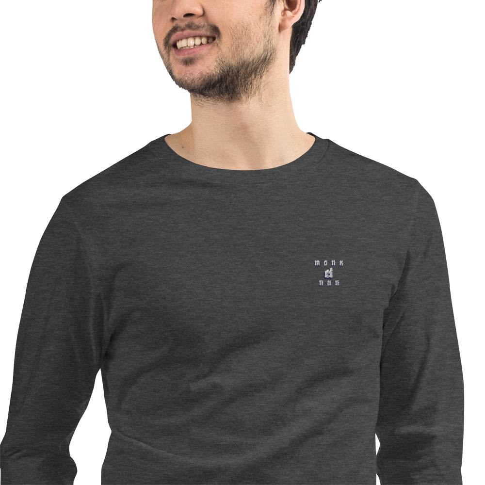 Unisex Long Sleeve 100% cotton Sweatshirt Design #14 - Monk&Nun UnisexClothing