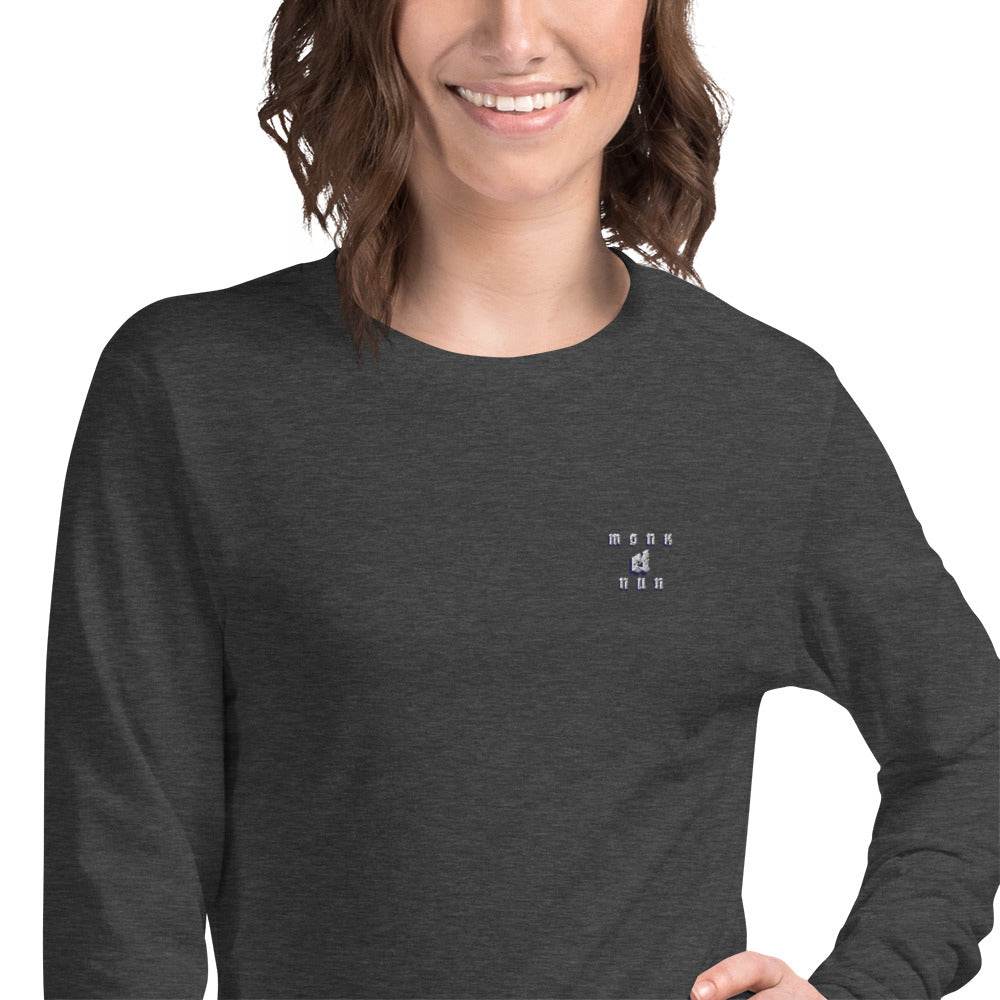 Unisex Long Sleeve 100% cotton Sweatshirt Design #14 - Monk&Nun UnisexClothing