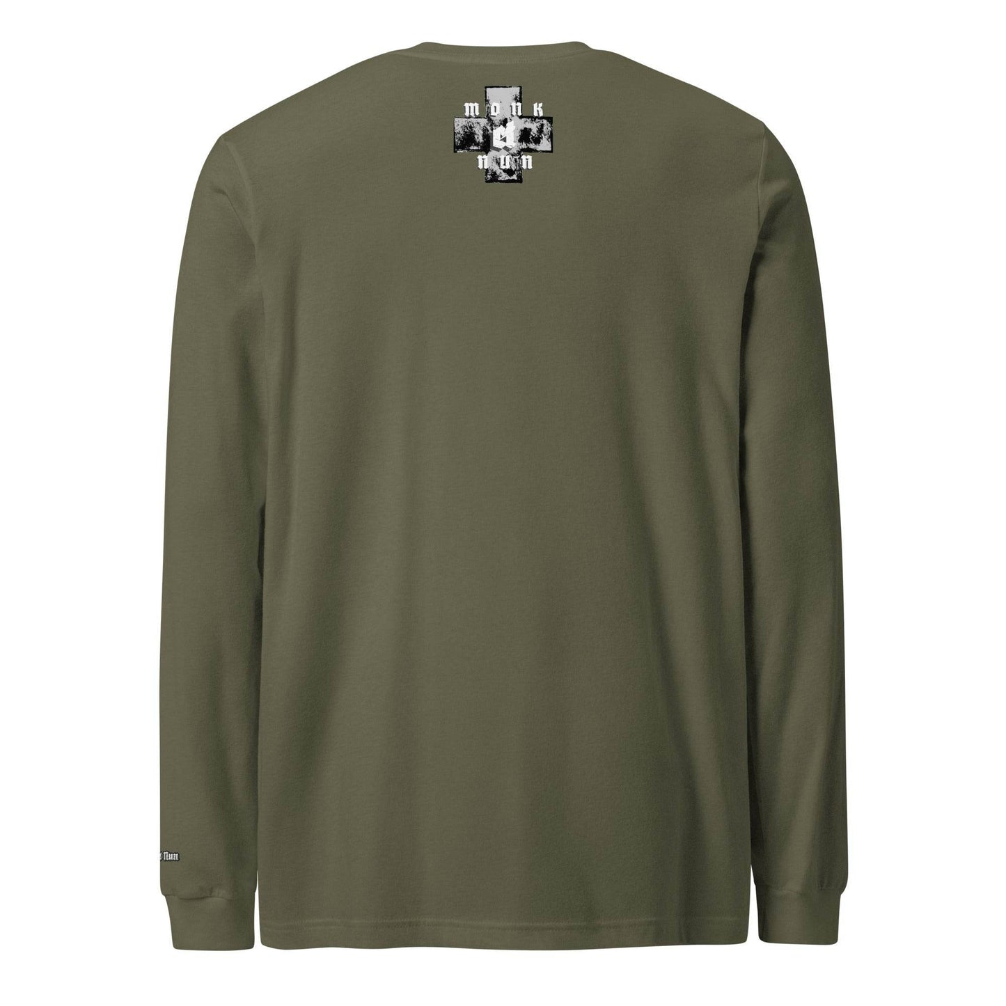 Unisex Long Sleeve 100% cotton Sweatshirt Always think positive - Monk&Nun UnisexClothing
