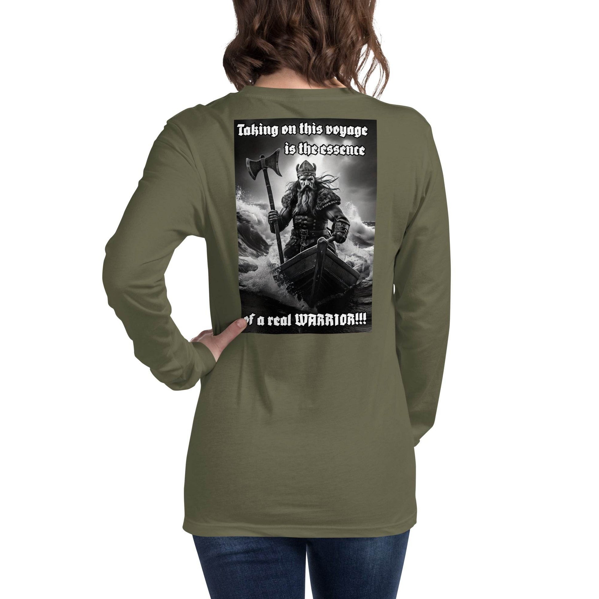 Unisex Long Sleeve 100% cotton Sweatshirt Design #12 - Monk&Nun UnisexClothing
