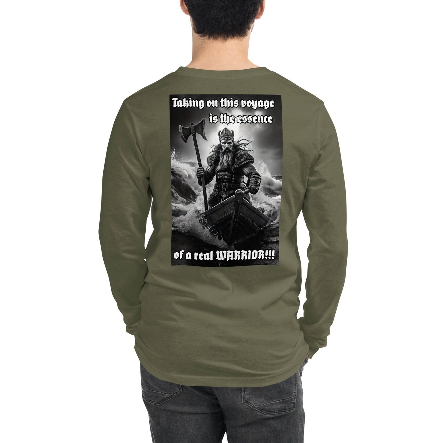Unisex Long Sleeve 100% cotton Sweatshirt Design #12 - Monk&Nun UnisexClothing