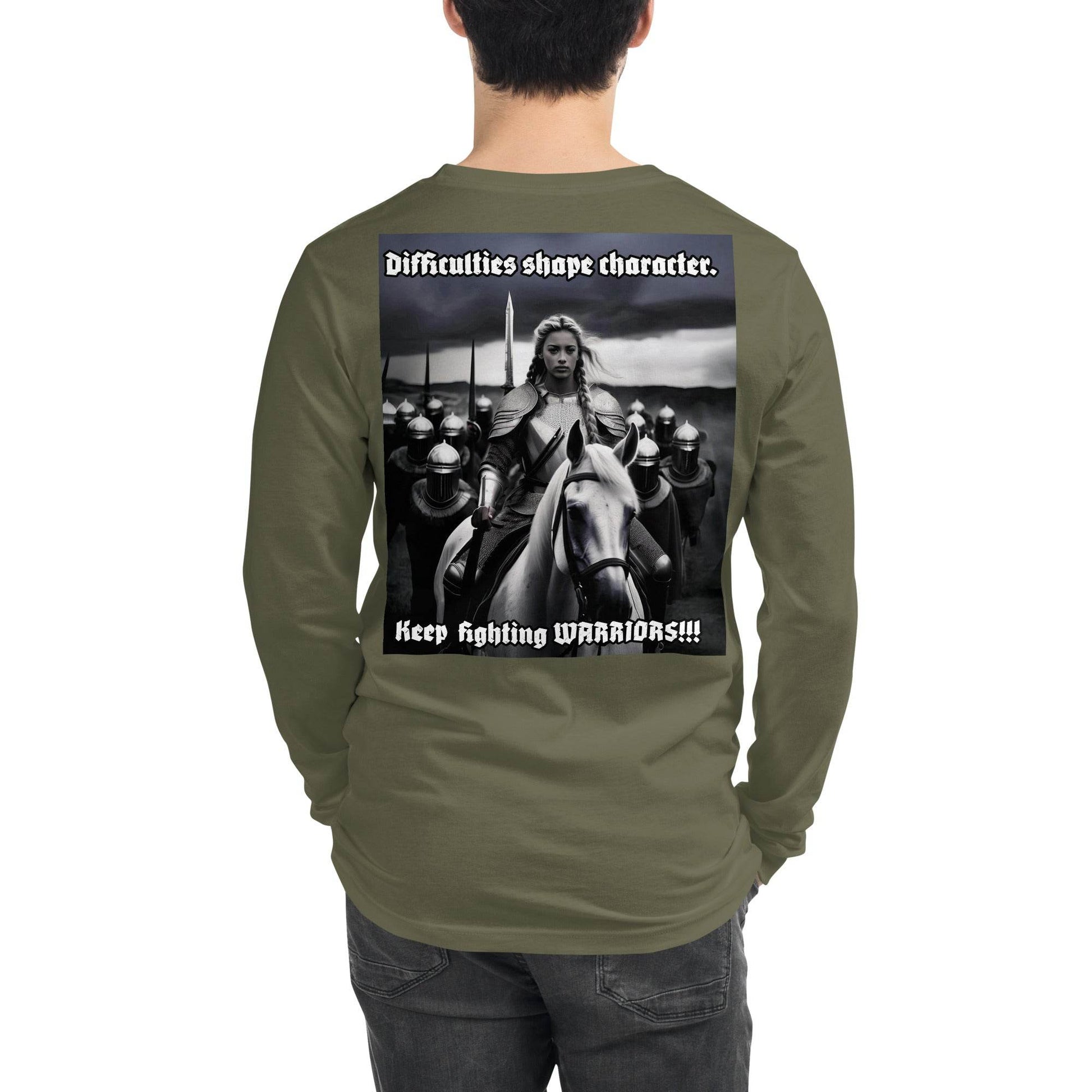 Unisex Long Sleeve 100% cotton Sweatshirt Design #14 - Monk&Nun UnisexClothing