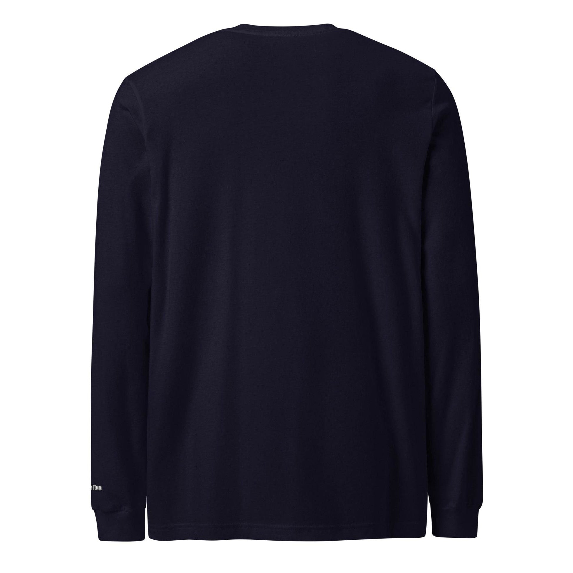 Unisex Long Sleeve 100% cotton Sweatshirt Always think positive front - Monk&Nun UnisexClothing