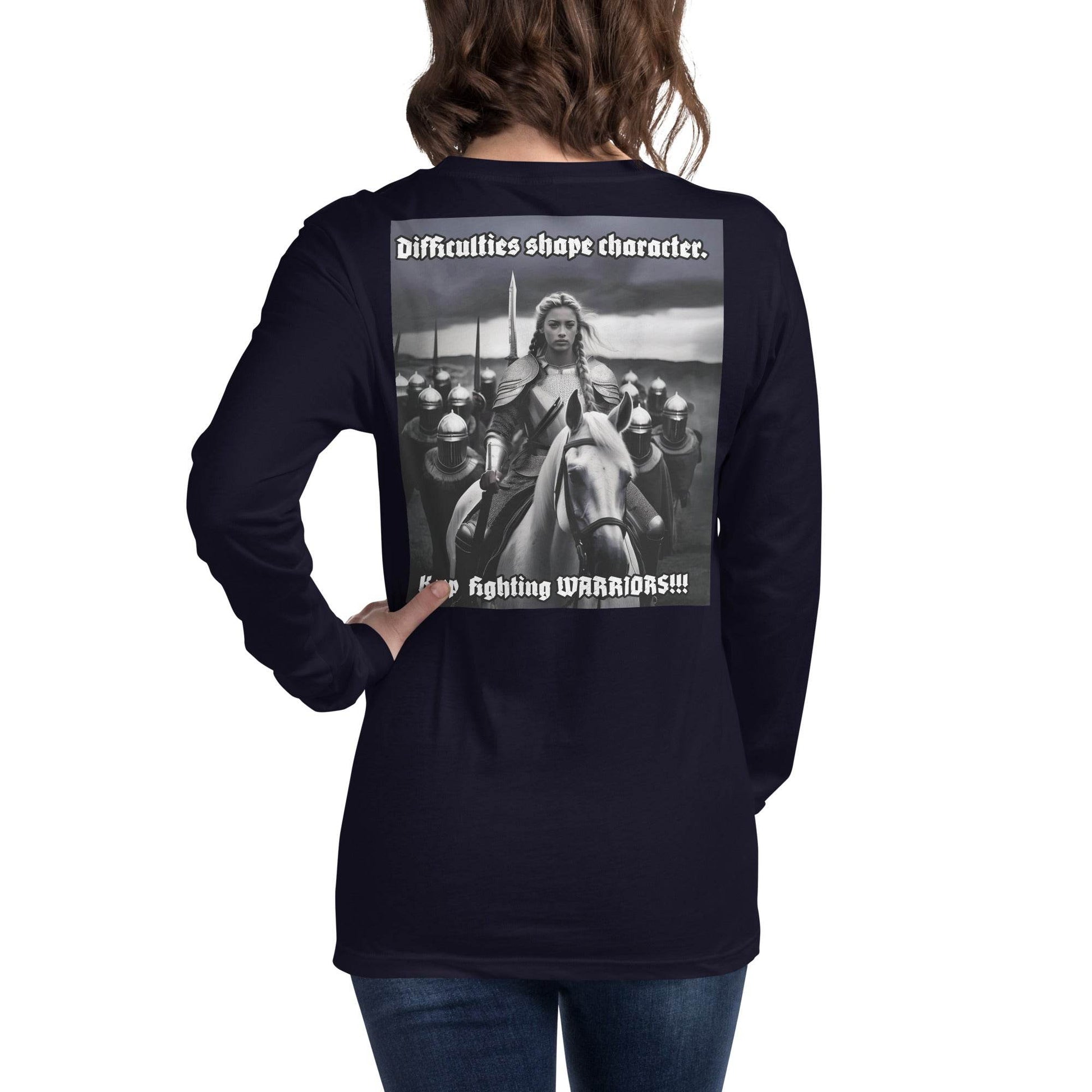 Unisex Long Sleeve 100% cotton Sweatshirt Design #14 - Monk&Nun UnisexClothing