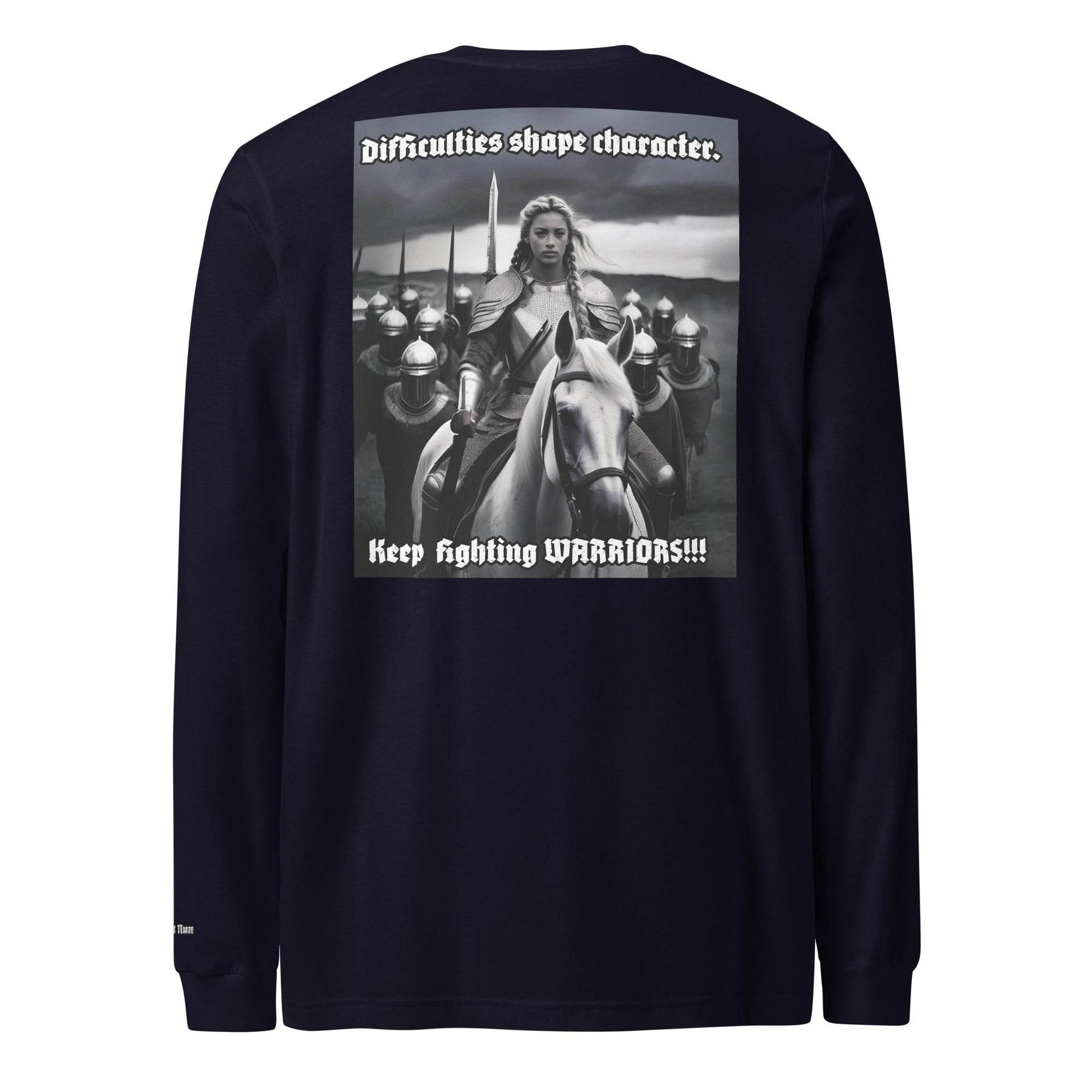 Unisex Long Sleeve 100% cotton Sweatshirt Design #14 - Monk&Nun UnisexClothing