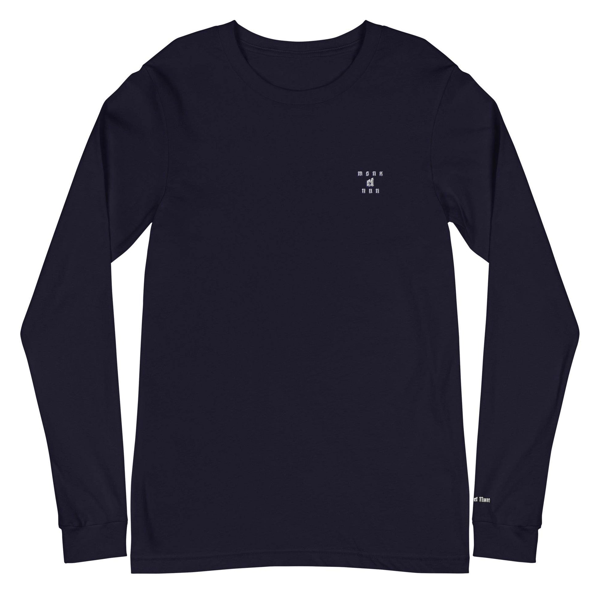 Unisex Long Sleeve 100% cotton Sweatshirt Design #1 - Monk&Nun UnisexClothing