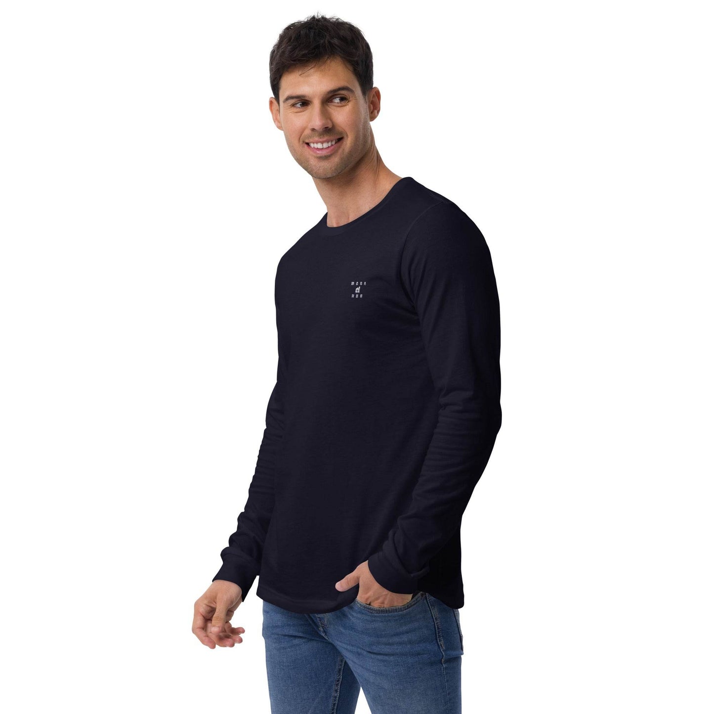 Unisex Long Sleeve 100% cotton Sweatshirt Design #12 - Monk&Nun UnisexClothing