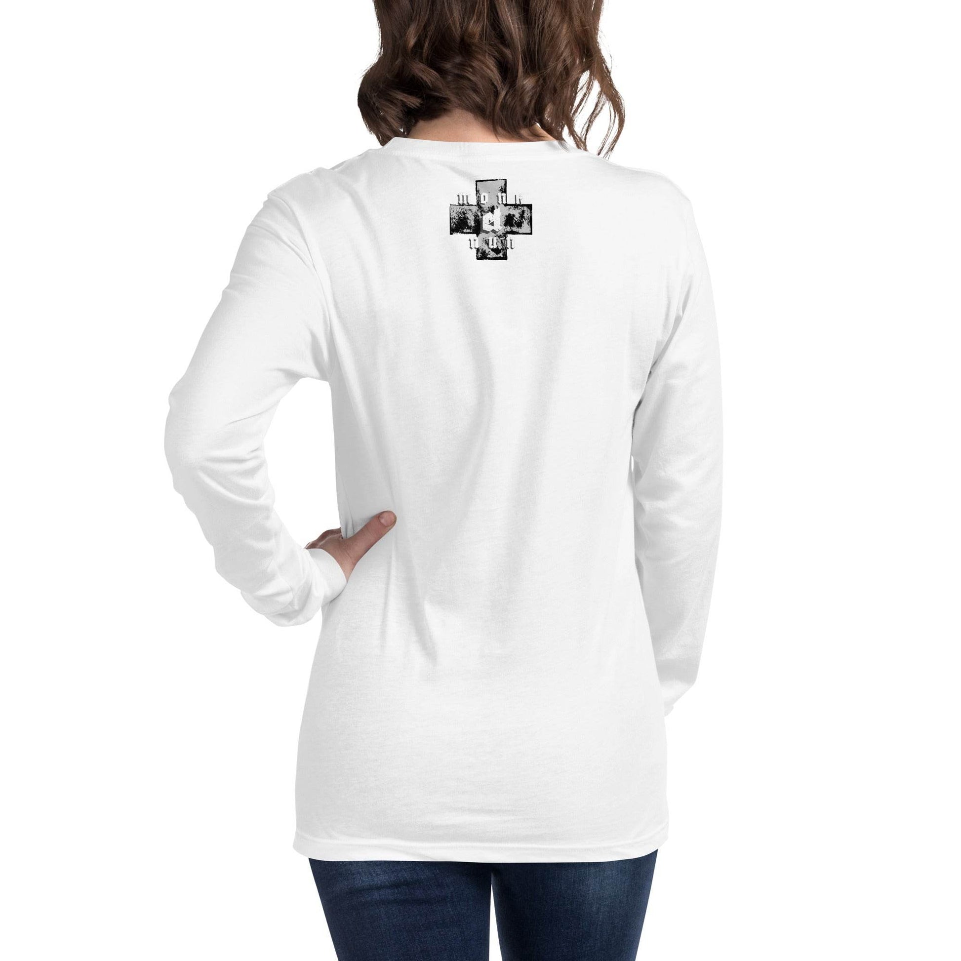 Unisex Long Sleeve 100% cotton Sweatshirt Always think positive - Monk&Nun UnisexClothing