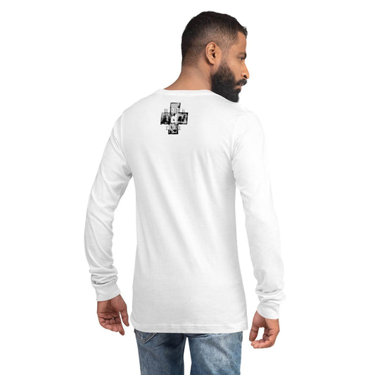 Unisex Long Sleeve 100% cotton Sweatshirt Always think positive - Monk&Nun UnisexClothing