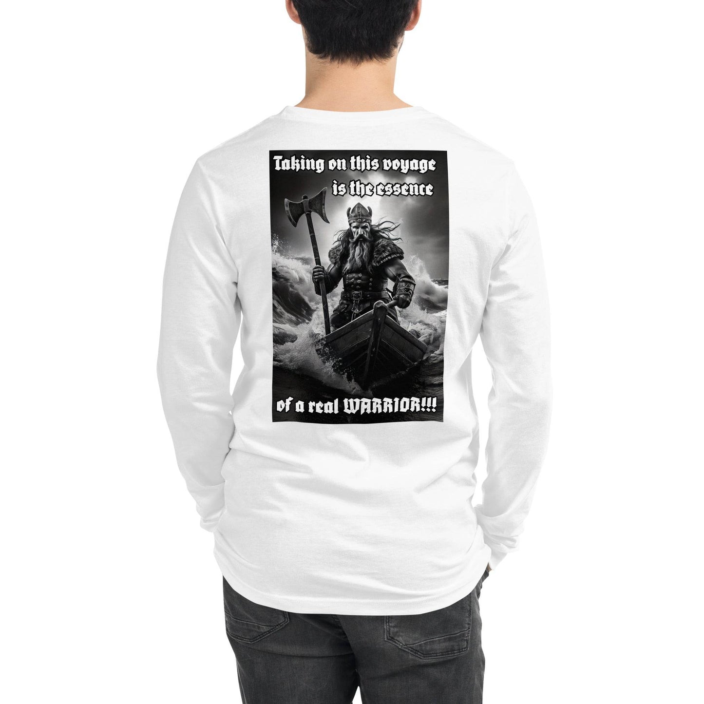 Unisex Long Sleeve 100% cotton Sweatshirt Design #12 - Monk&Nun UnisexClothing