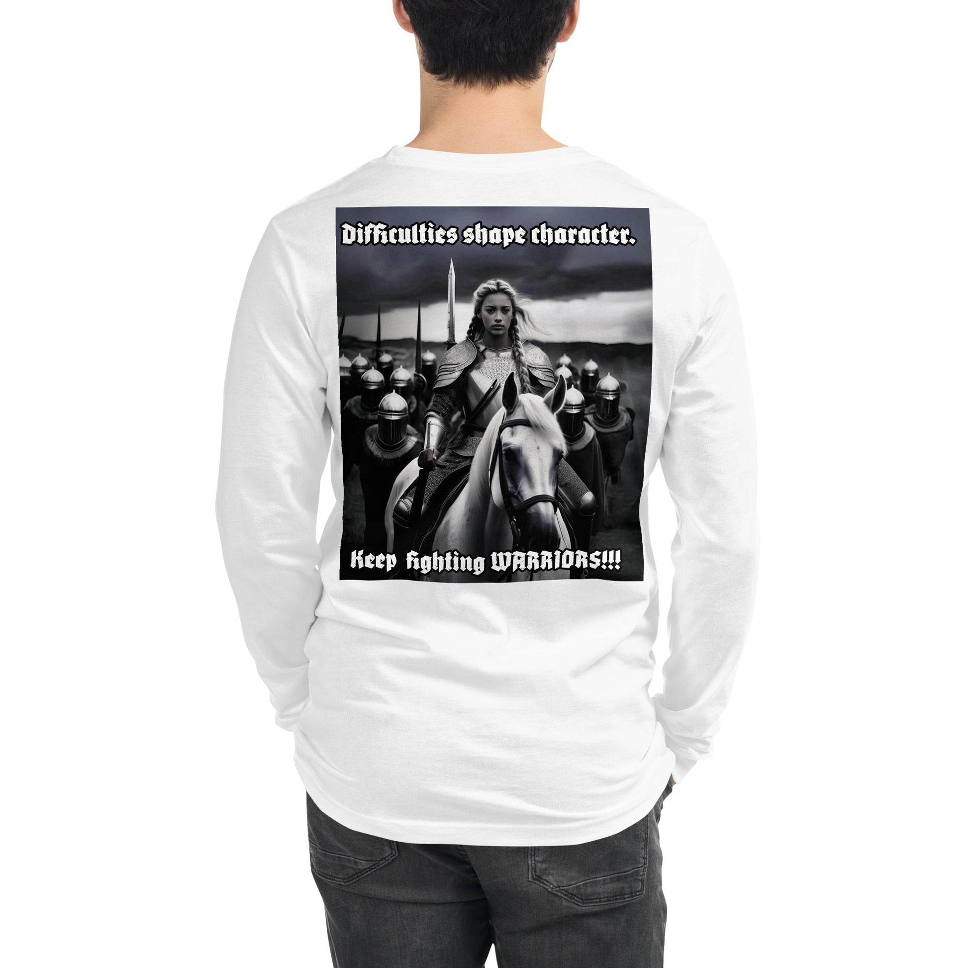 Unisex Long Sleeve 100% cotton Sweatshirt Design #14 - Monk&Nun UnisexClothing