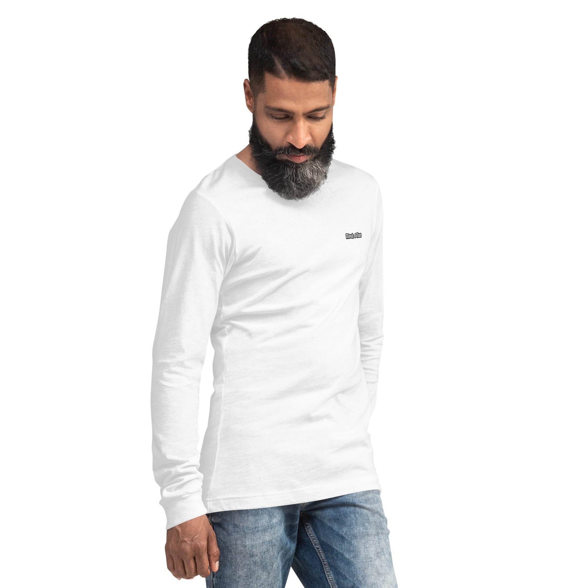 Unisex Long Sleeve 100% cotton Sweatshirt Logo - Monk&Nun UnisexClothing