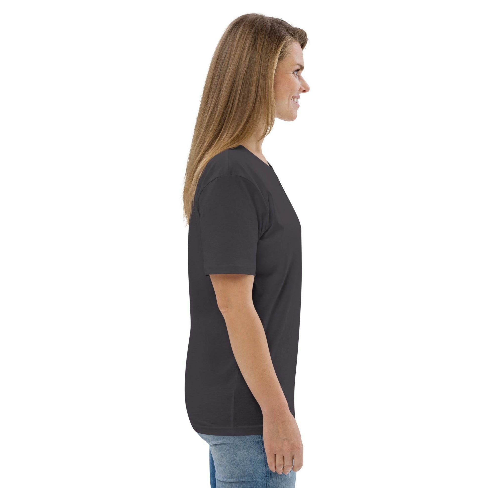 Unisex organic 100%cotton t-shirt Always think positive - Monk&Nun UnisexClothing