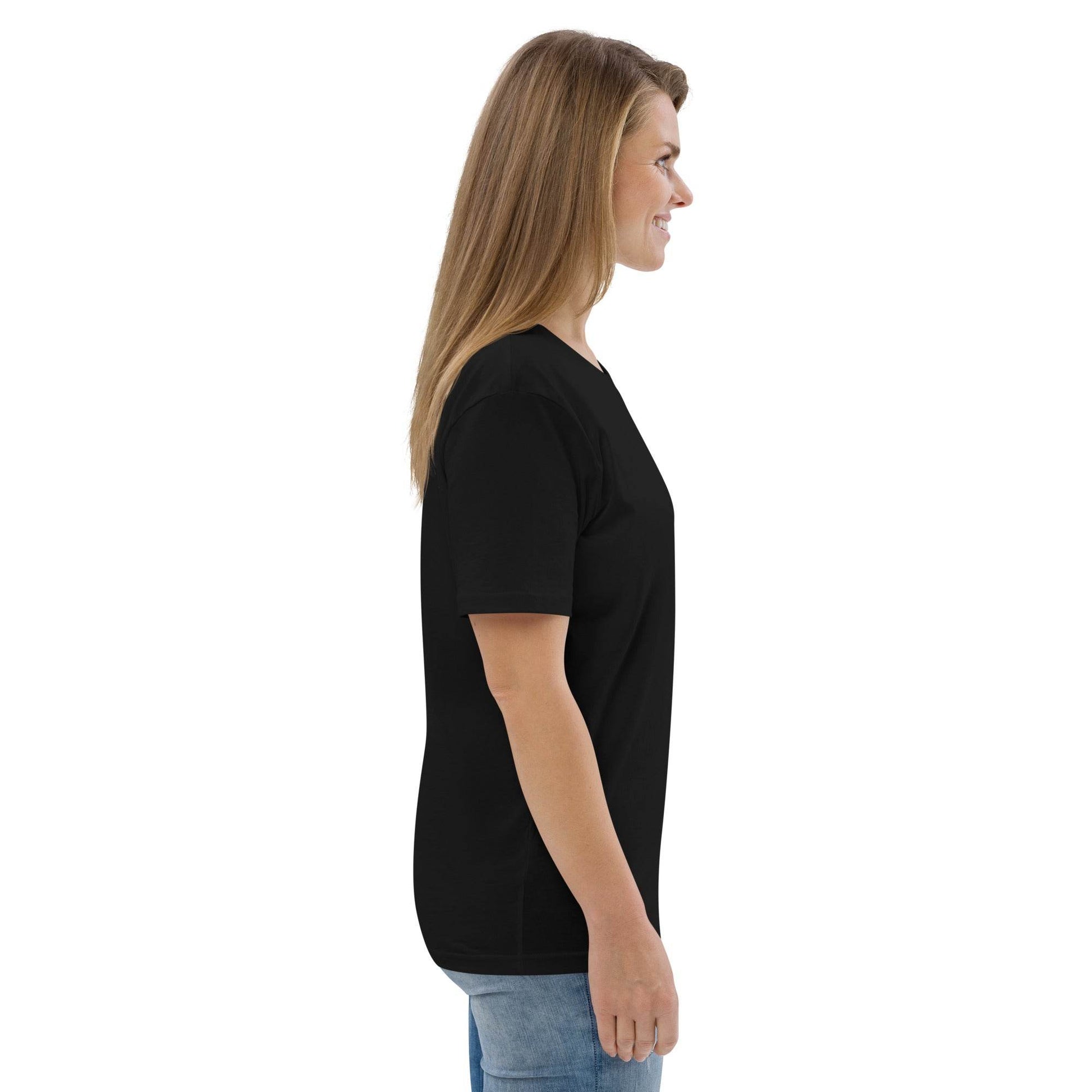 Unisex organic 100%cotton t-shirt Always think positive - Monk&Nun UnisexClothing