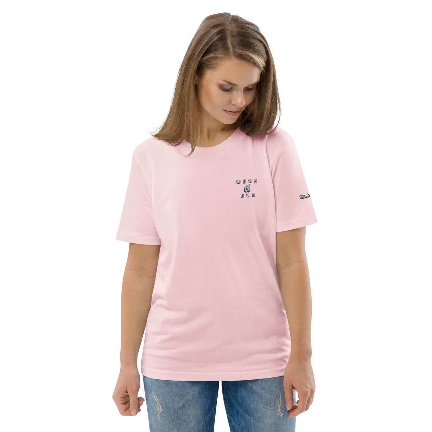Unisex organic 100%cotton t-shirt Always think positive - Monk&Nun UnisexClothing