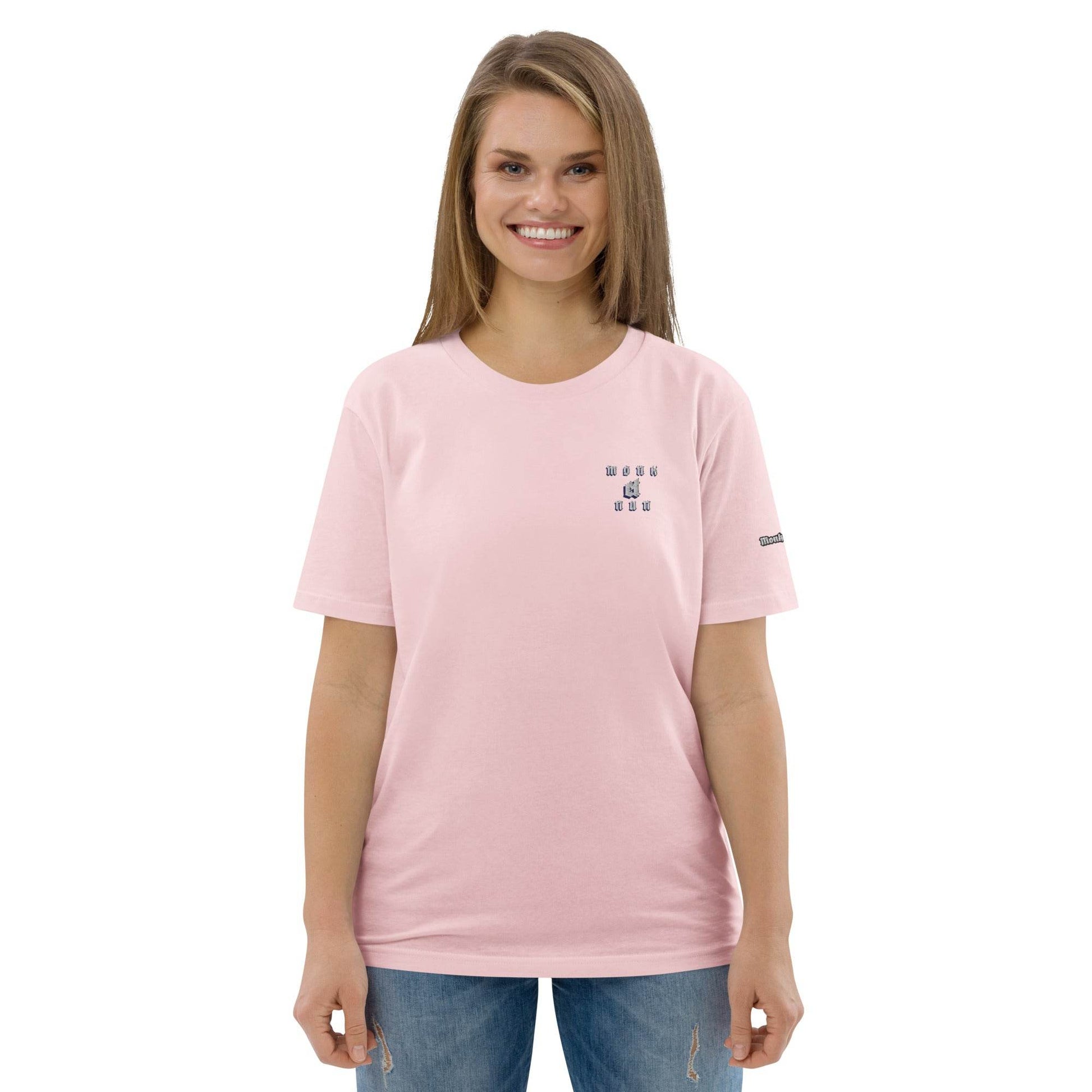 Unisex organic 100%cotton t-shirt Always think positive - Monk&Nun UnisexClothing