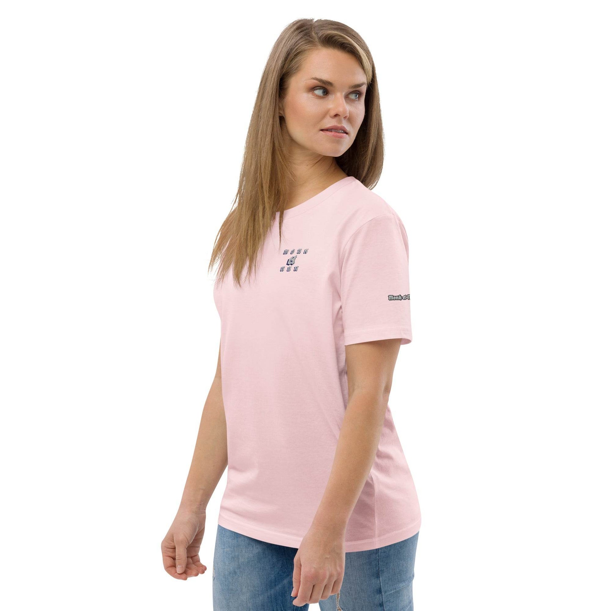 Unisex organic 100%cotton t-shirt Always think positive - Monk&Nun UnisexClothing