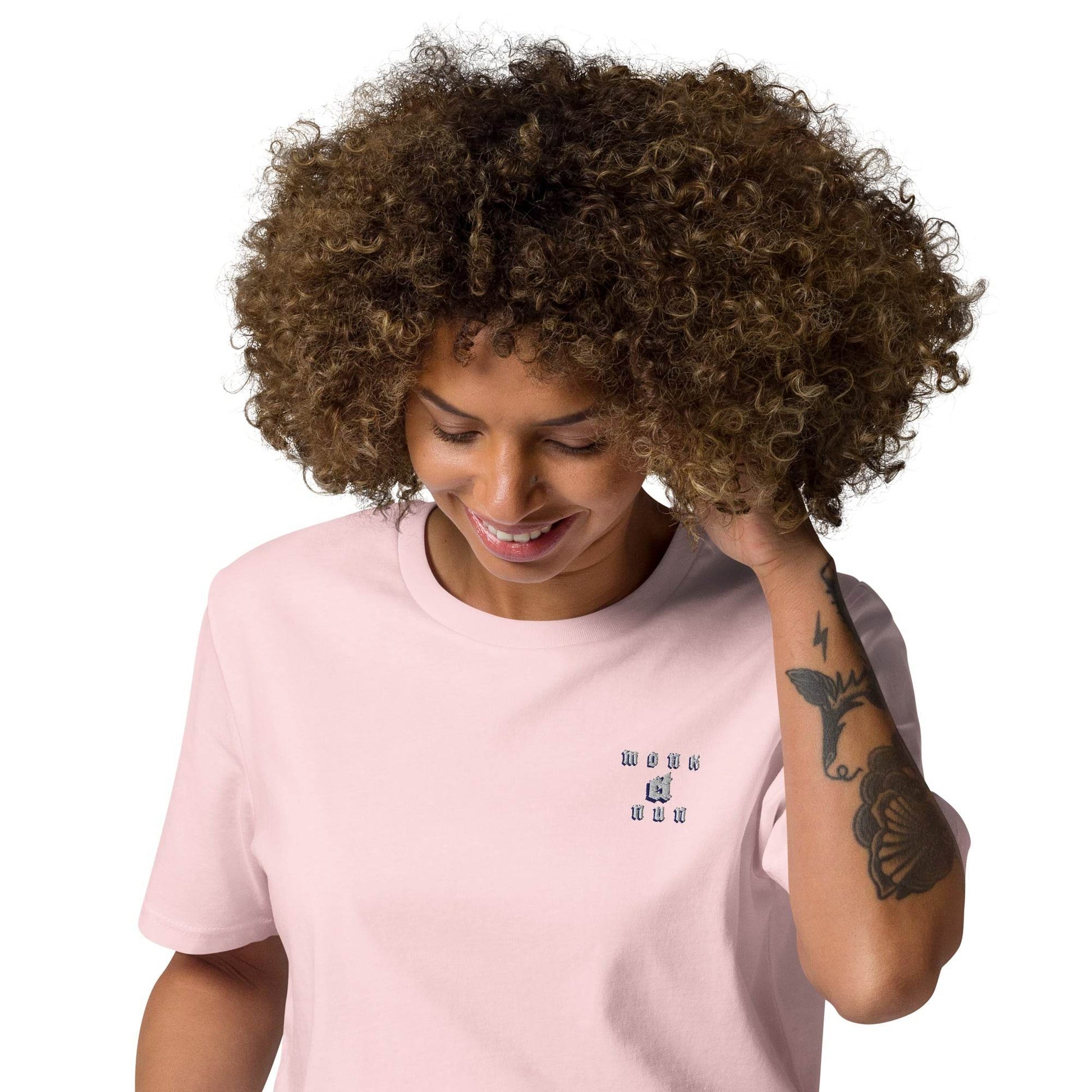 Unisex organic 100%cotton t-shirt Always think positive - Monk&Nun UnisexClothing