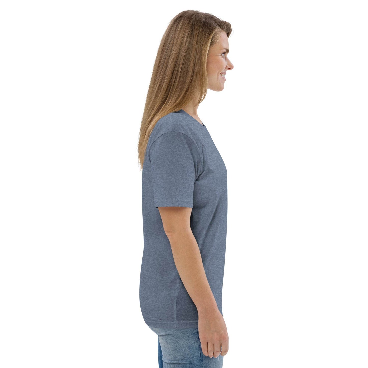 Unisex organic 100%cotton t-shirt Always think positive - Monk&Nun UnisexClothing