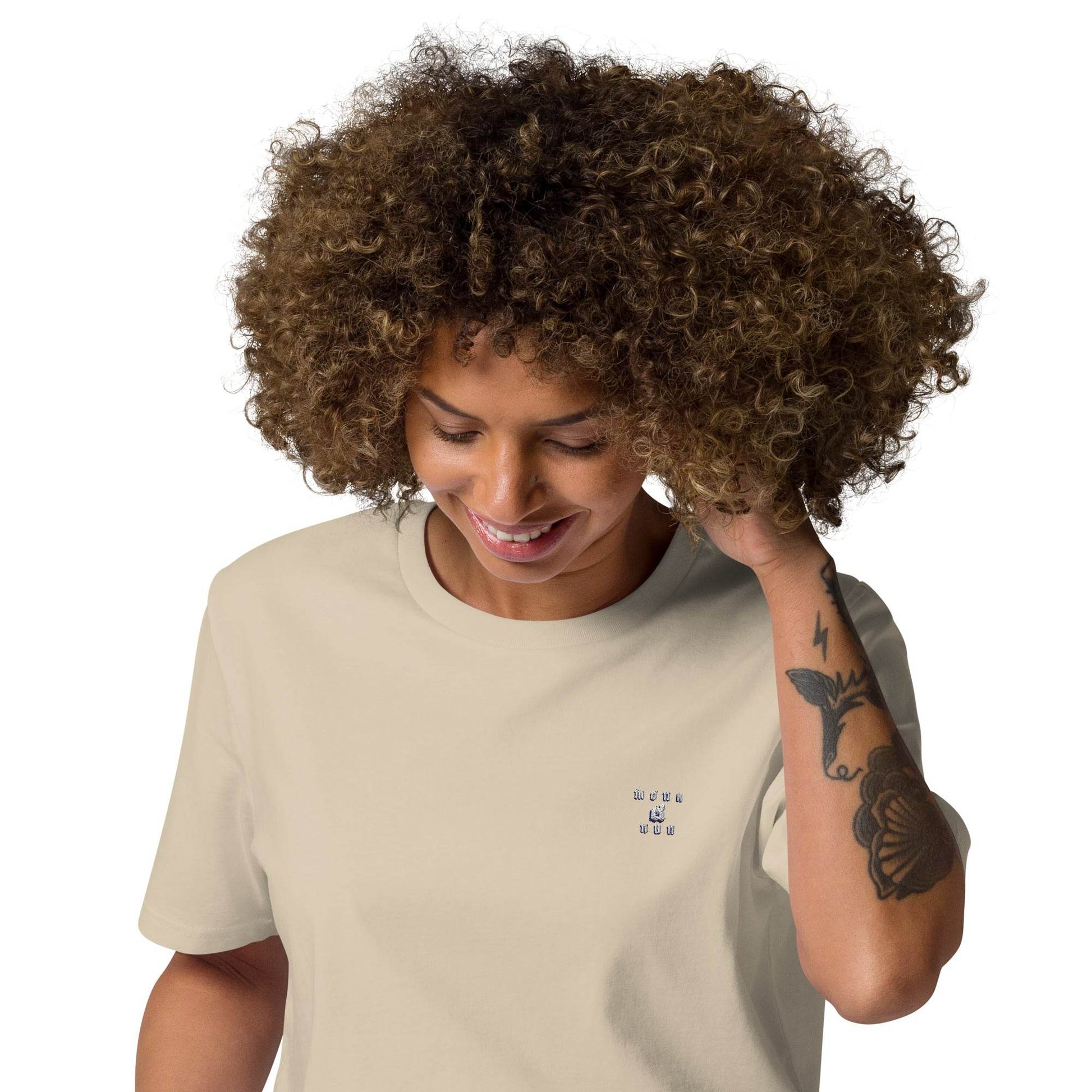 Unisex organic 100% cotton t-shirt Design #1 - Monk&Nun UnisexClothing