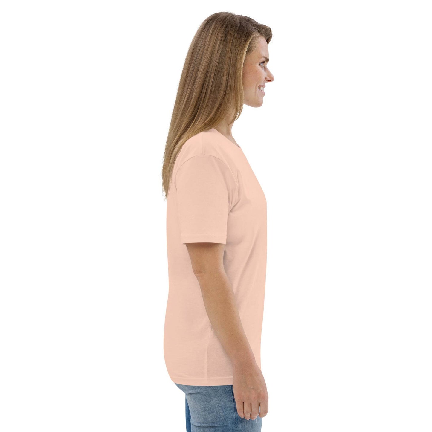 Unisex organic 100%cotton t-shirt Always think positive - Monk&Nun UnisexClothing