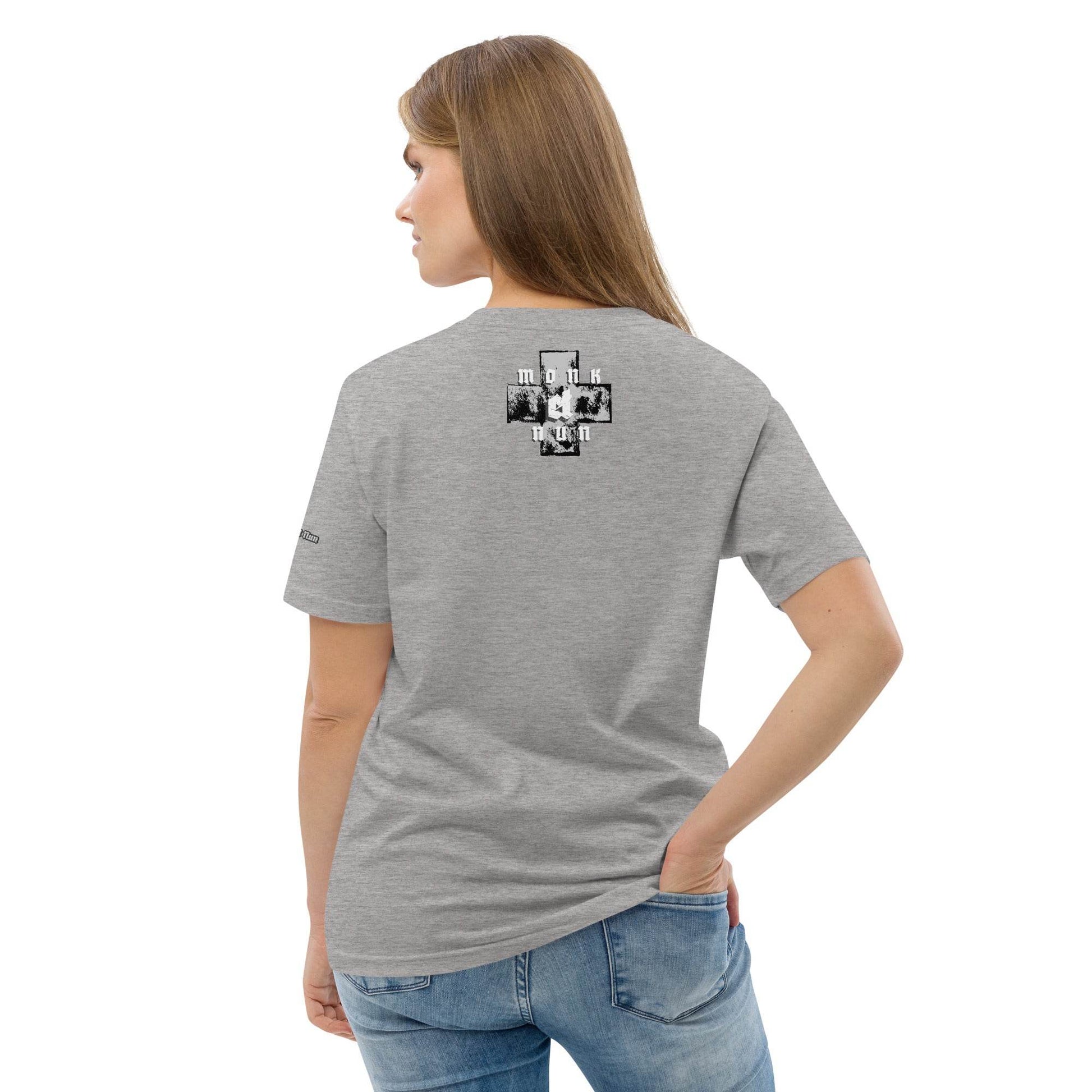 Unisex organic 100%cotton t-shirt Always think positive - Monk&Nun UnisexClothing