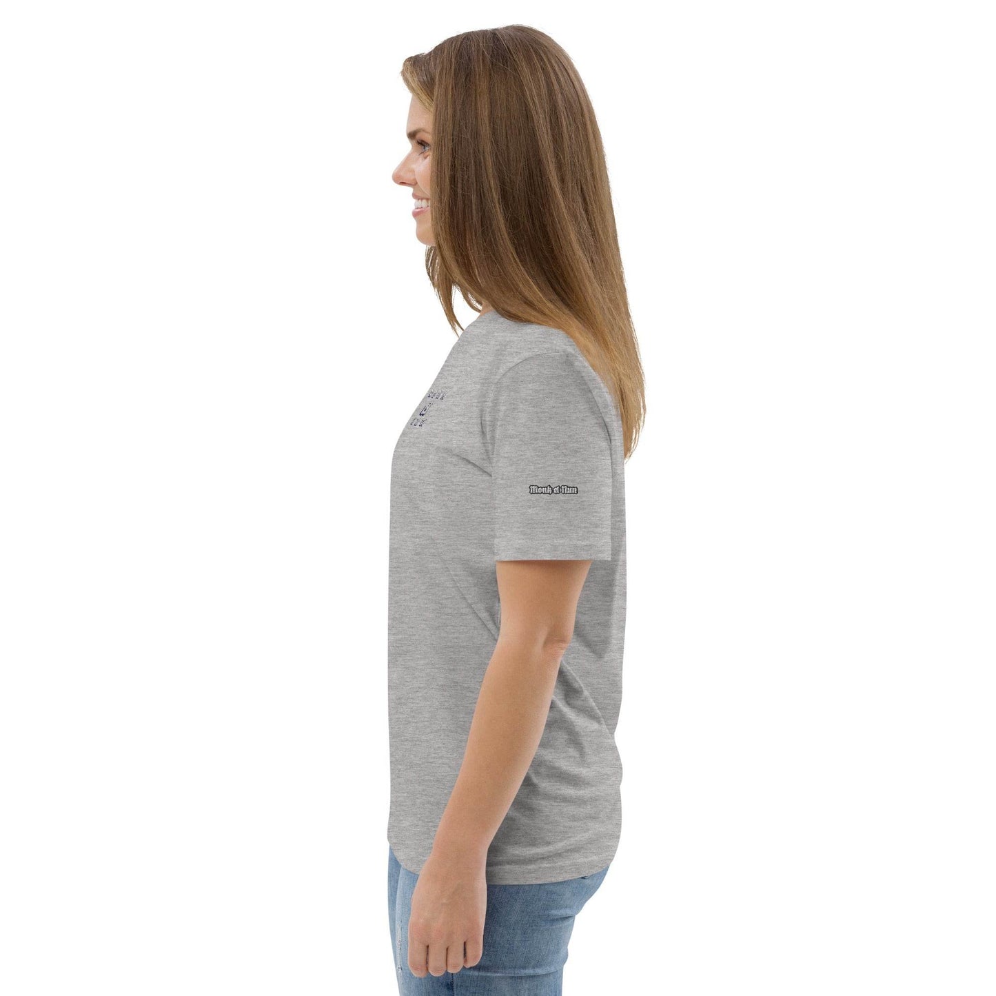 Unisex organic 100%cotton t-shirt Always think positive - Monk&Nun UnisexClothing