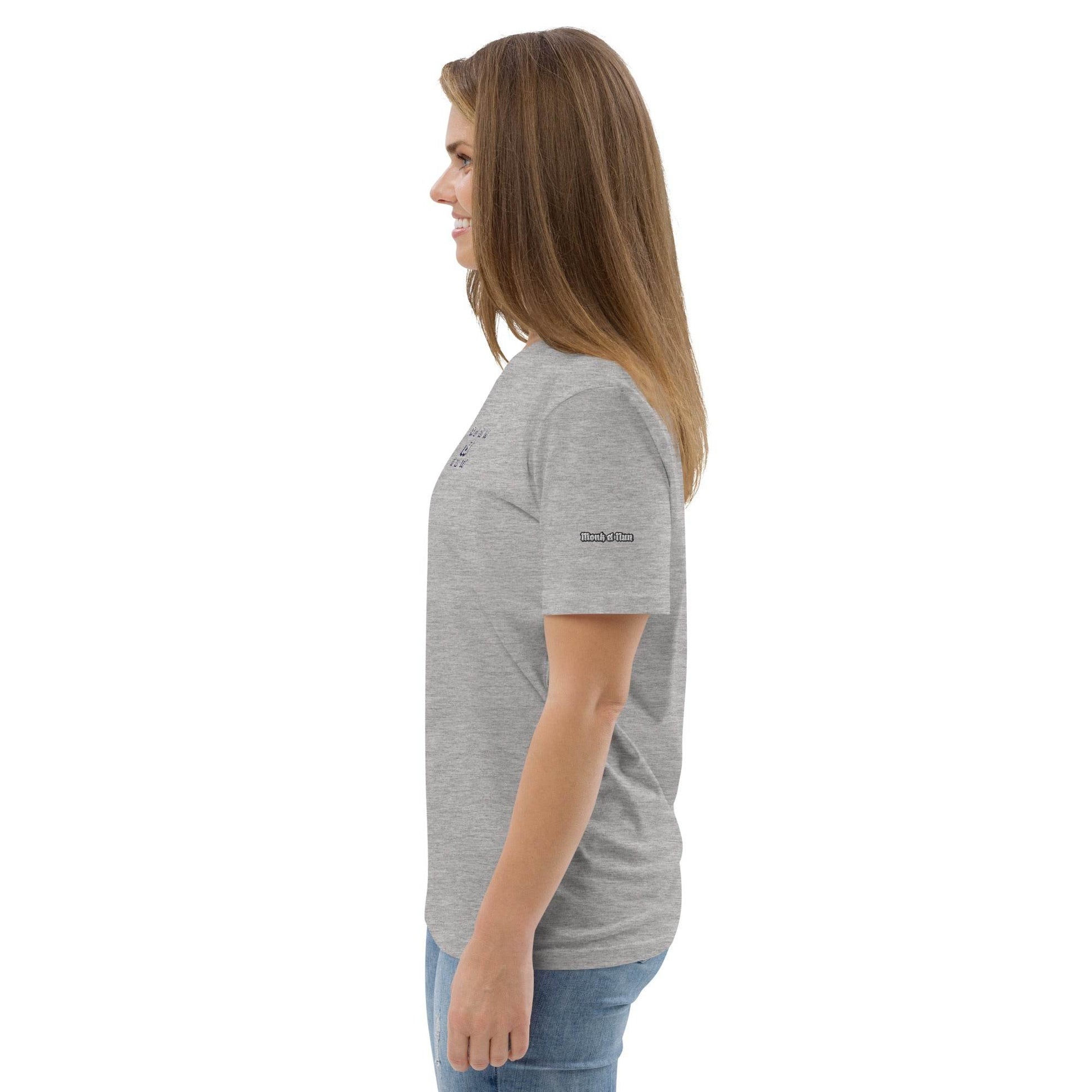 Unisex organic 100%cotton t-shirt Always think positive - Monk&Nun UnisexClothing