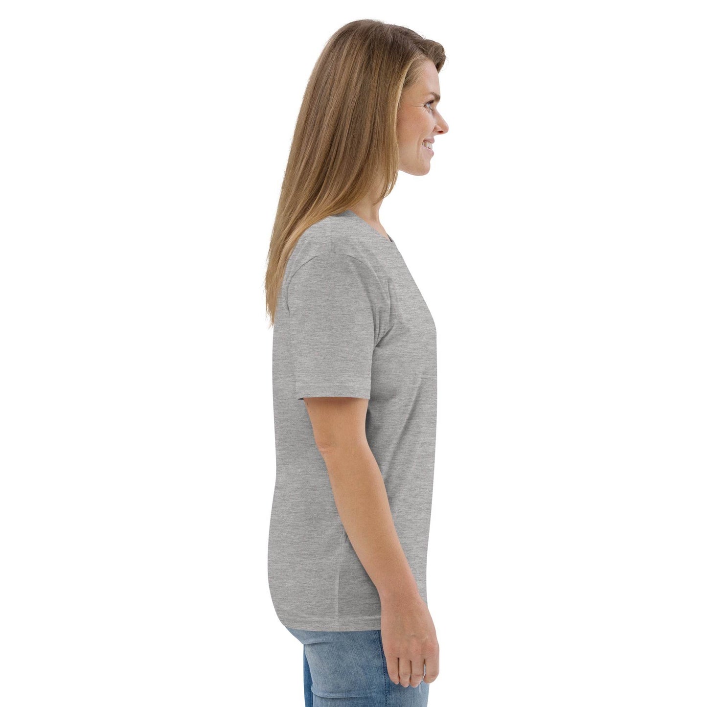 Unisex organic 100%cotton t-shirt Always think positive - Monk&Nun UnisexClothing
