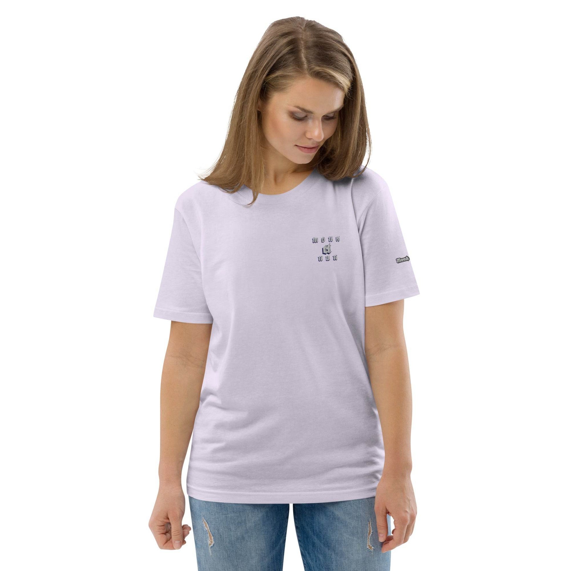 Unisex organic 100%cotton t-shirt Always think positive - Monk&Nun UnisexClothing