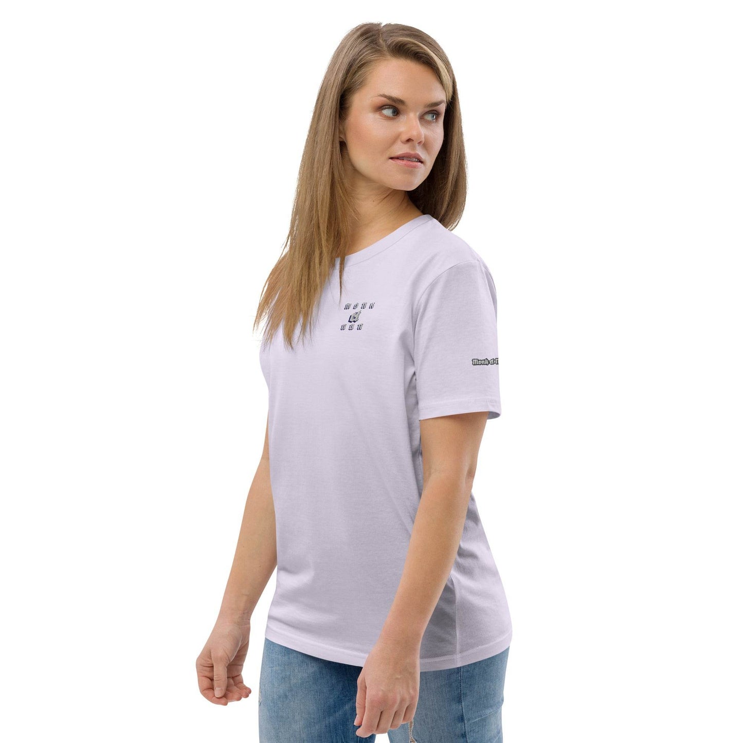 Unisex organic 100%cotton t-shirt Always think positive - Monk&Nun UnisexClothing