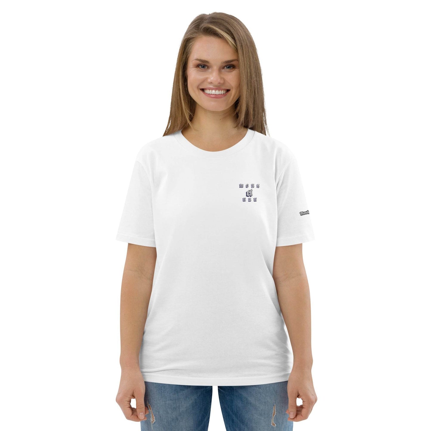 Unisex organic 100%cotton t-shirt Always think positive - Monk&Nun UnisexClothing