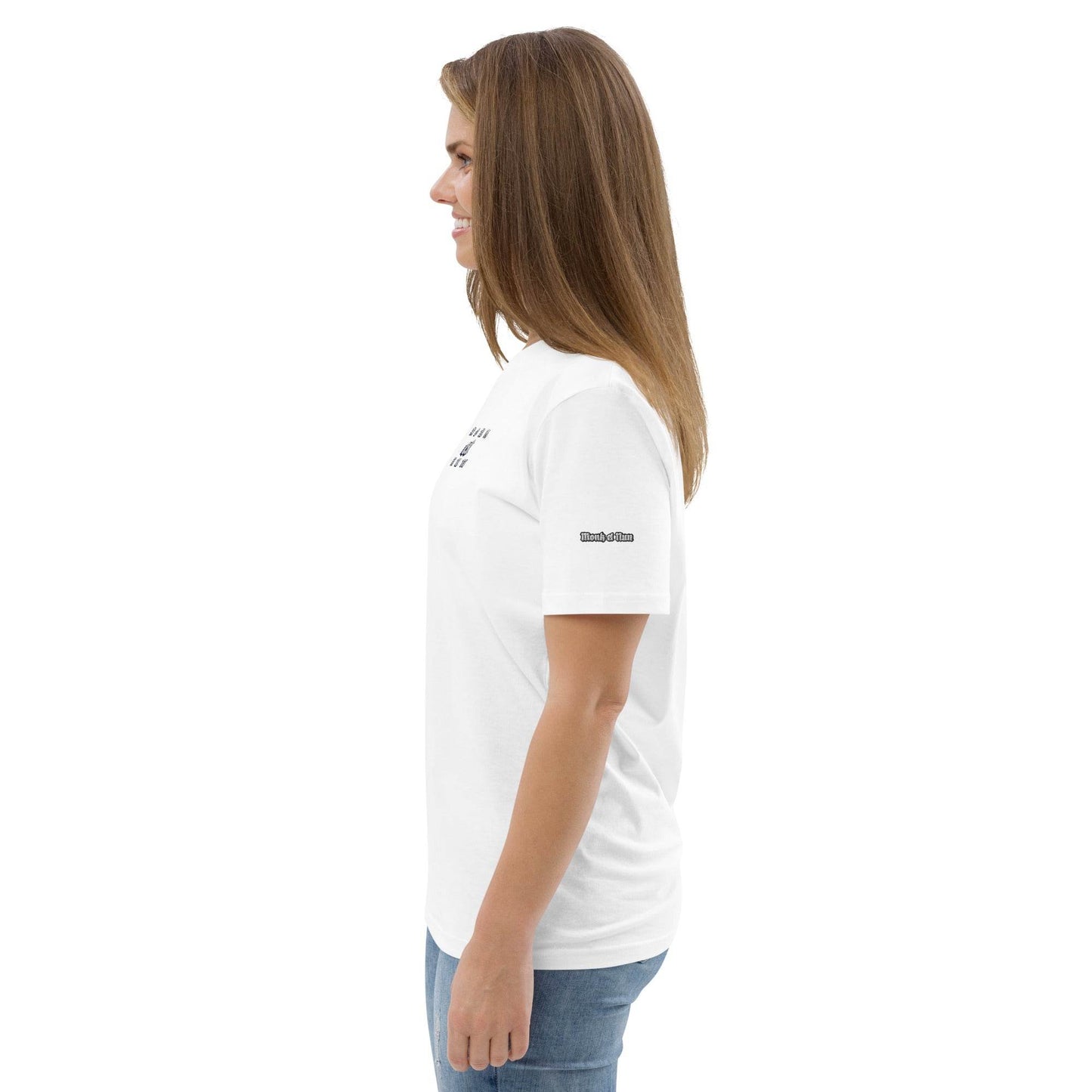 Unisex organic 100%cotton t-shirt Always think positive - Monk&Nun UnisexClothing