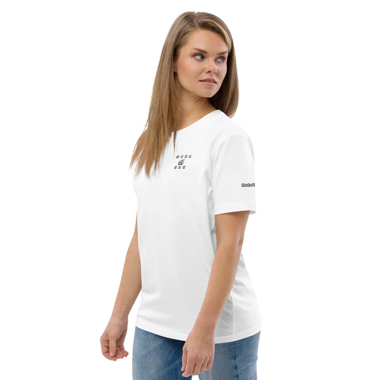 Unisex organic 100%cotton t-shirt Always think positive - Monk&Nun UnisexClothing