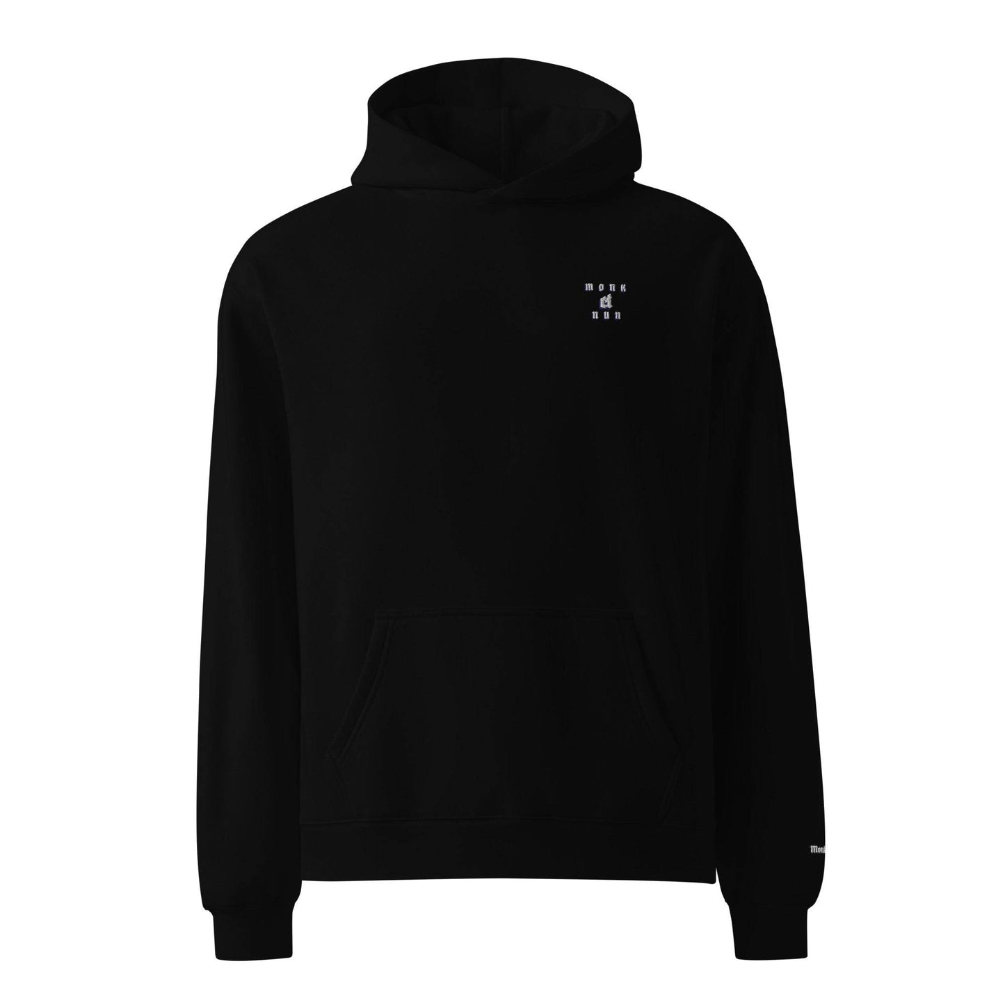 Unisex oversized 80% cotton Hoodie Design #3 - Monk&Nun UnisexClothing