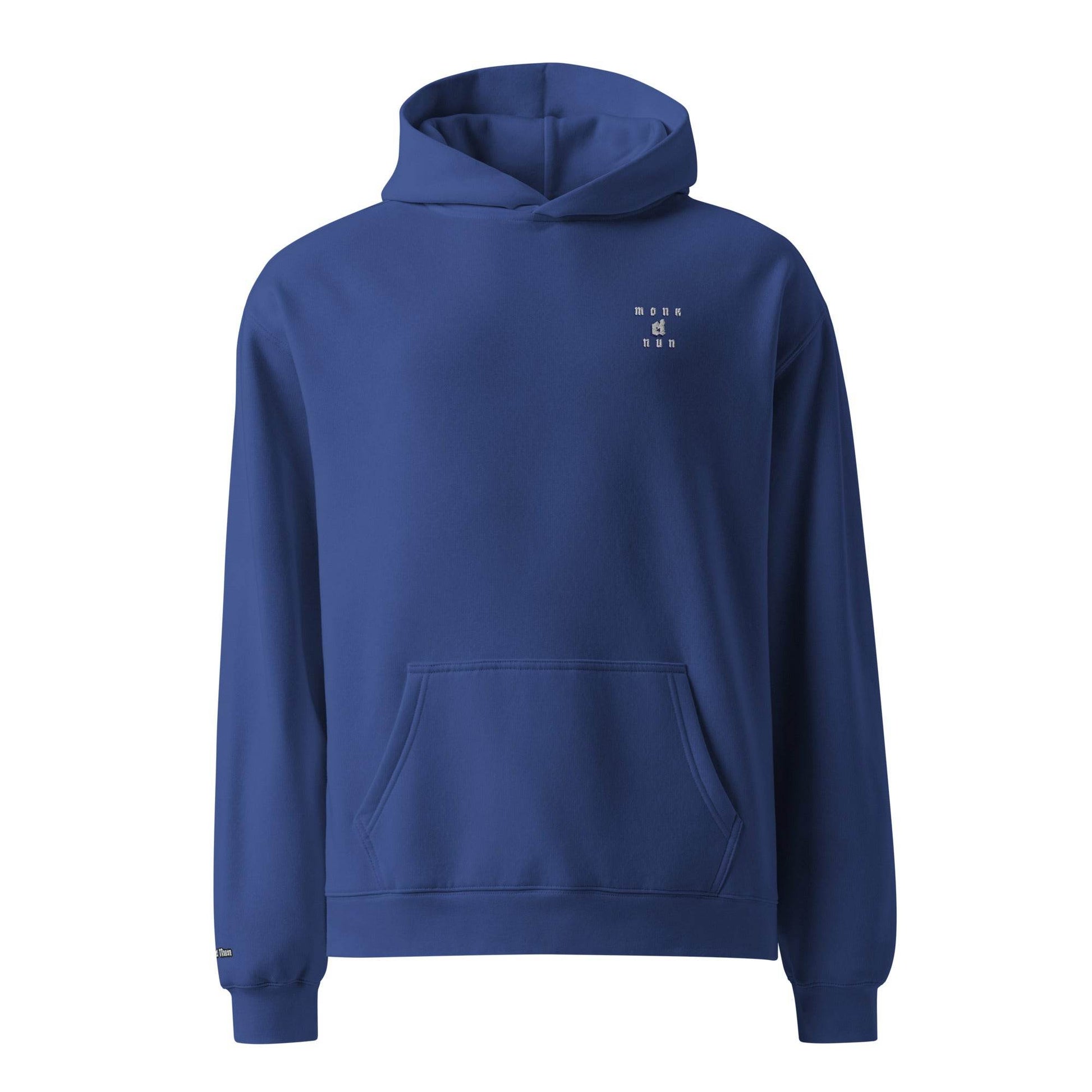 Unisex oversized 80% cotton Hoodie Design #1 - Monk&Nun UnisexClothing