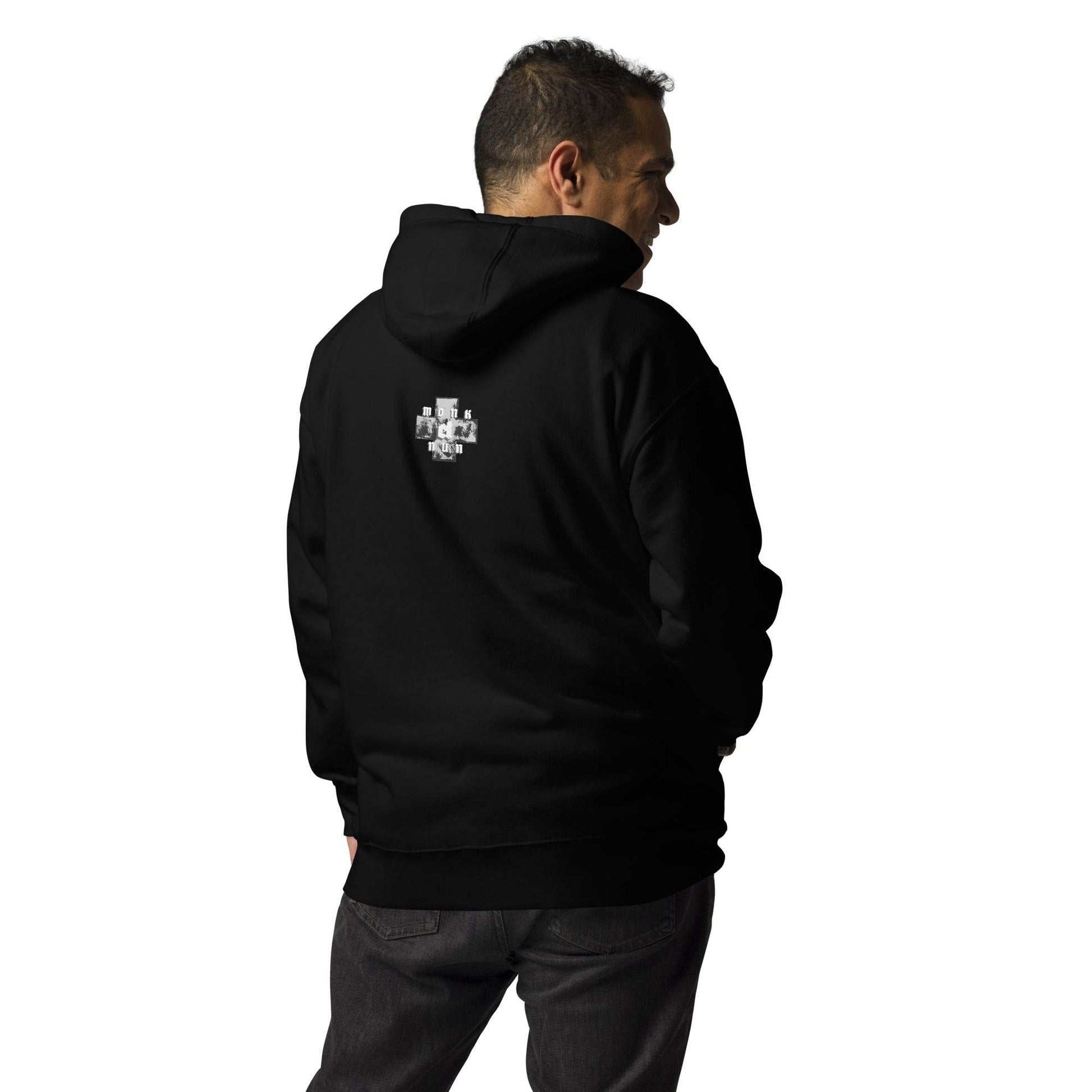 Unisex Premium 100% cotton Hoodie Always think positive - Monk&Nun UnisexClothing