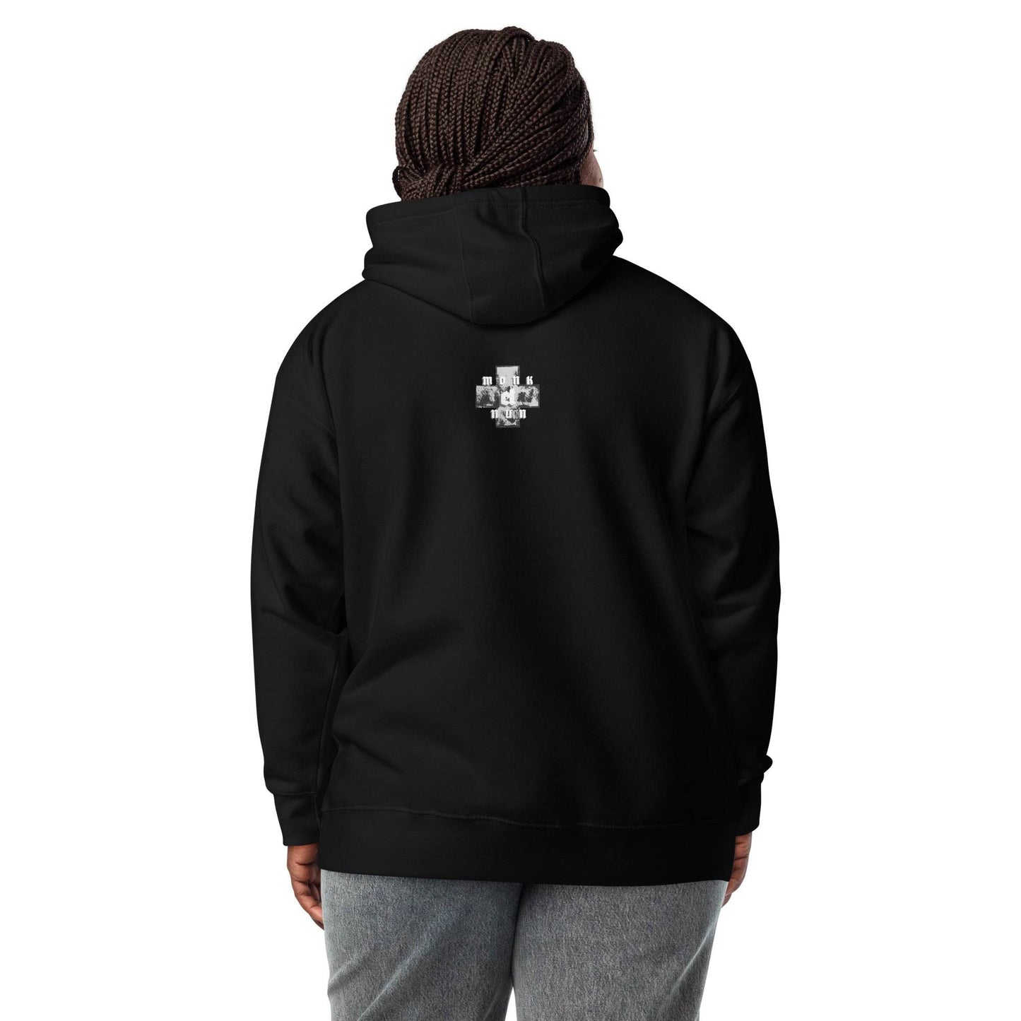 Unisex Premium 100% cotton Hoodie Always think positive - Monk&Nun UnisexClothing