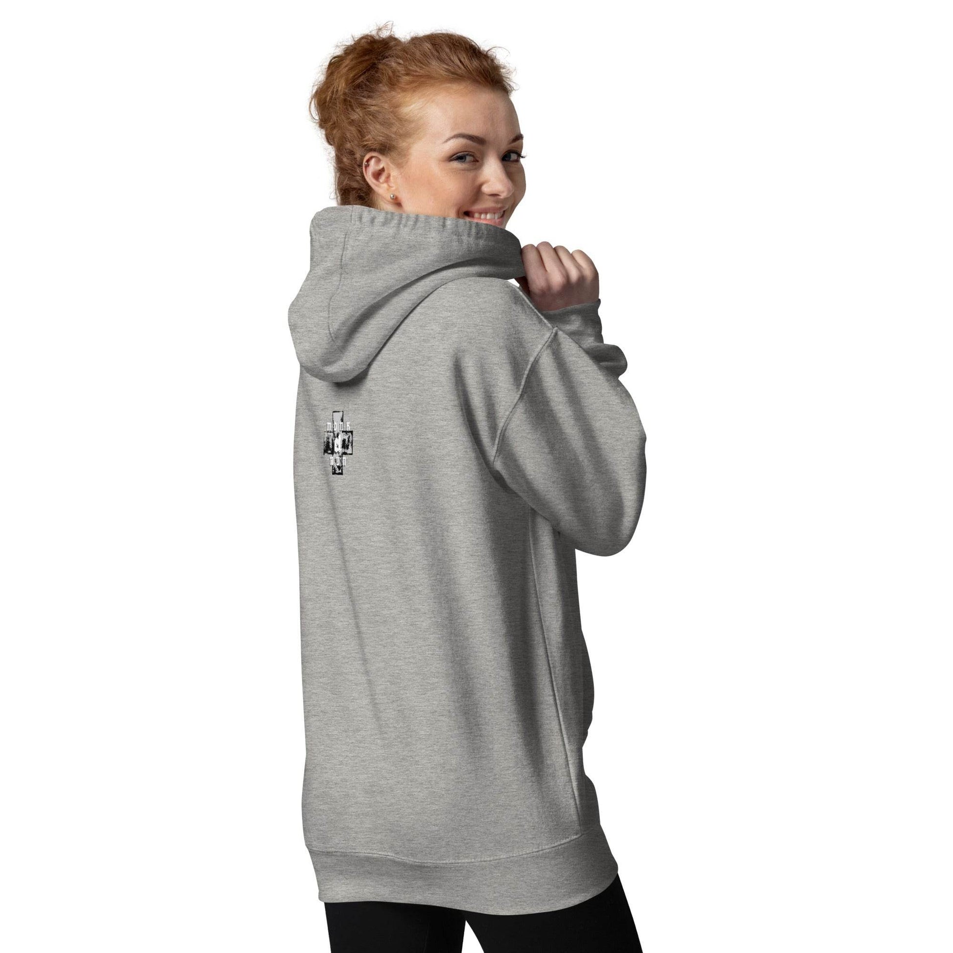 Unisex Premium 100% cotton Hoodie Always think positive - Monk&Nun UnisexClothing