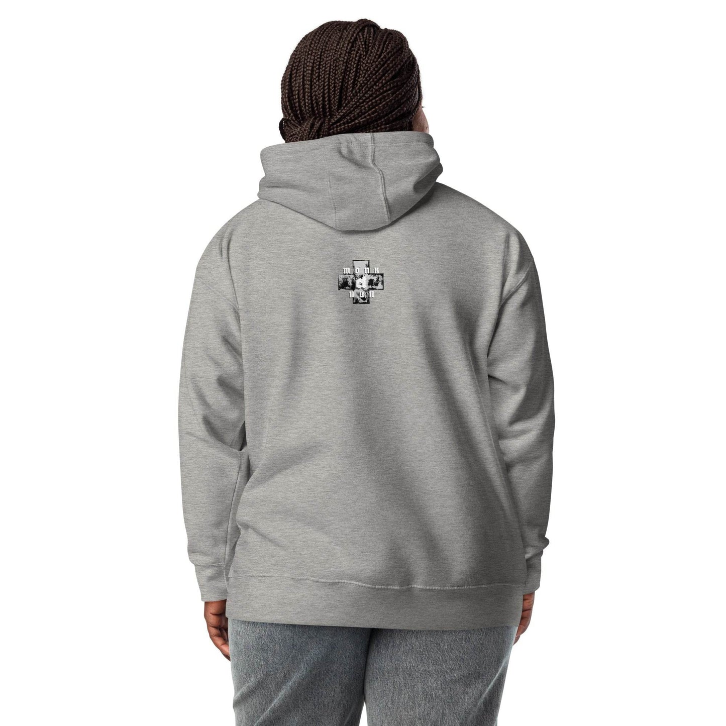 Unisex Premium 100% cotton Hoodie Always think positive - Monk&Nun UnisexClothing